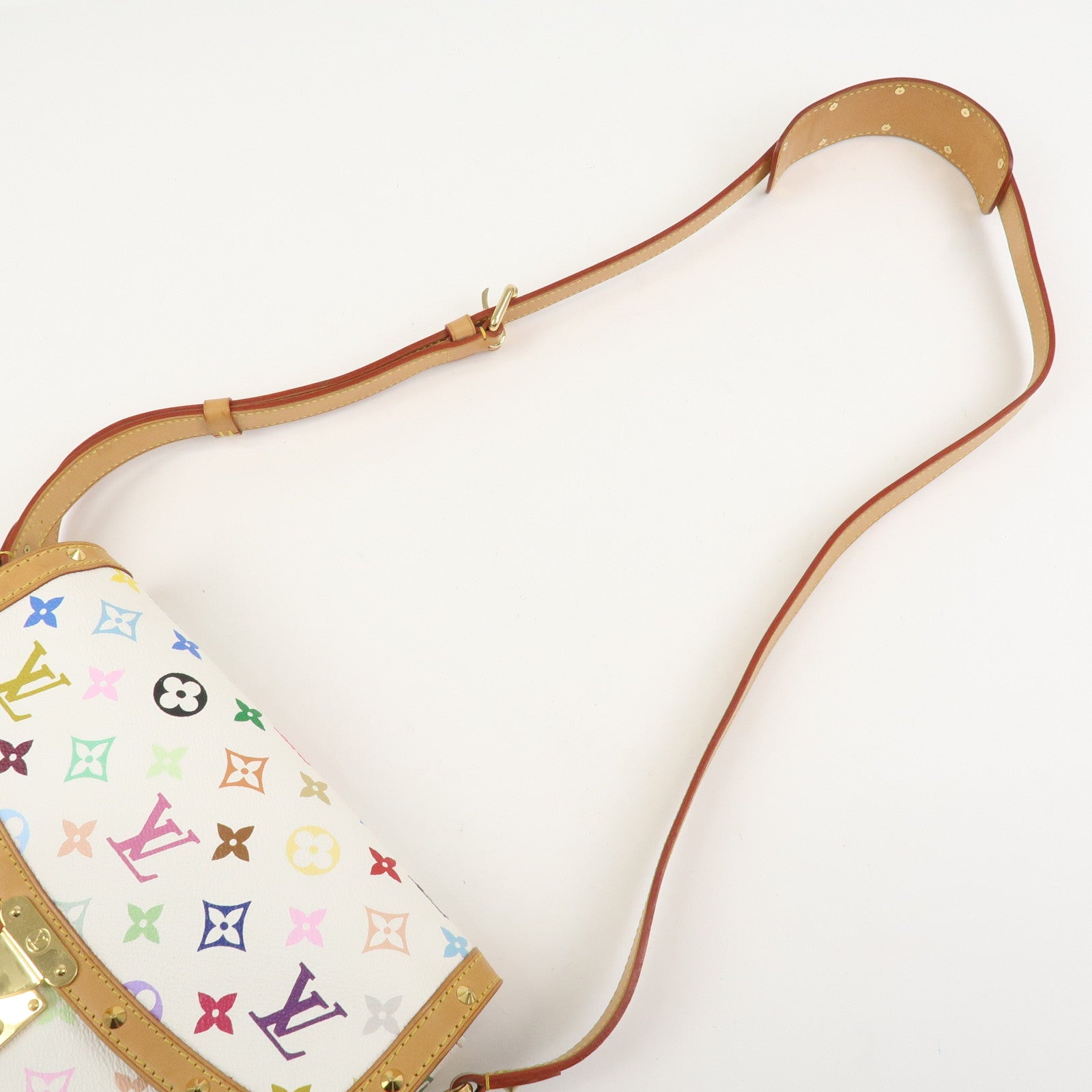 Louis Vuitton Monogram Multicolor Sologne Shoulder Bag Blanc M92661