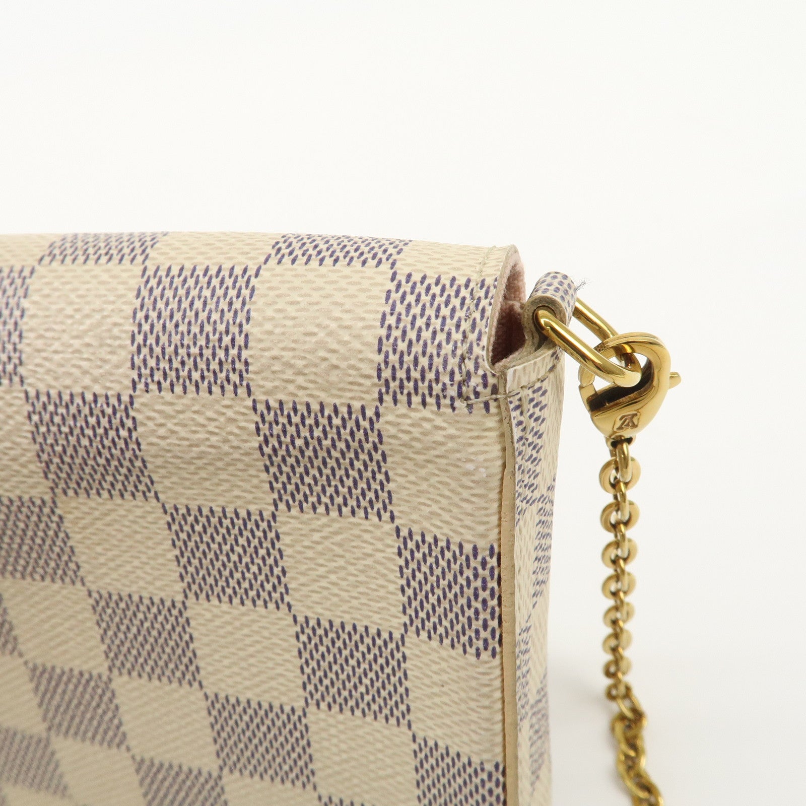 Louis Vuitton Damier Pochette Felicie Chain Shoulder Bag N63106