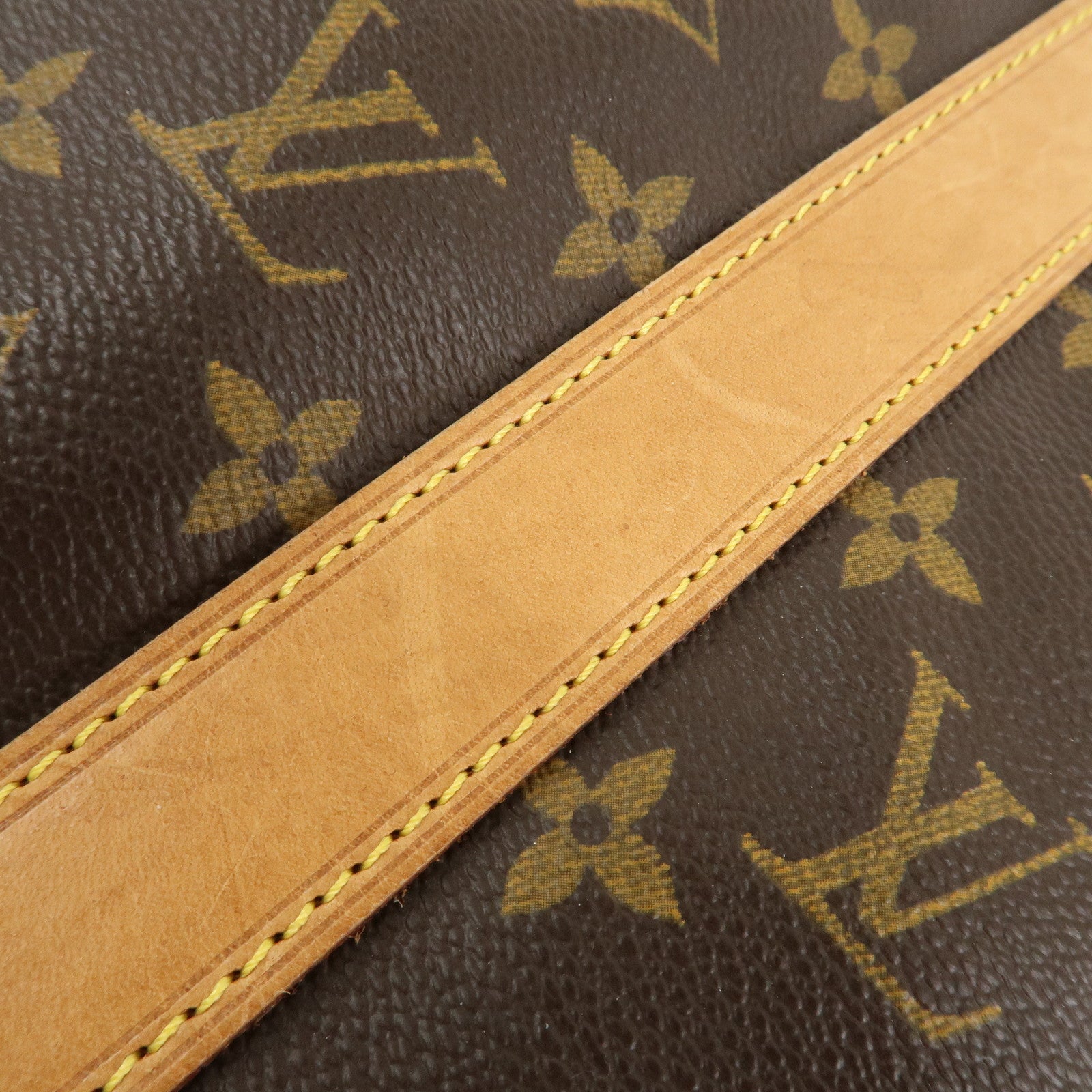 Louis Vuitton Monogram Randonnee PM Laundry Bag Brown M42243 Used