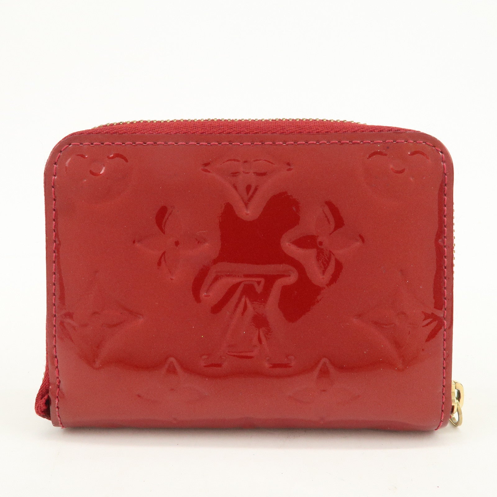 Louis Vuitton Monogram Vernis Zippy Coin Purse Pomme d'Amour M93608