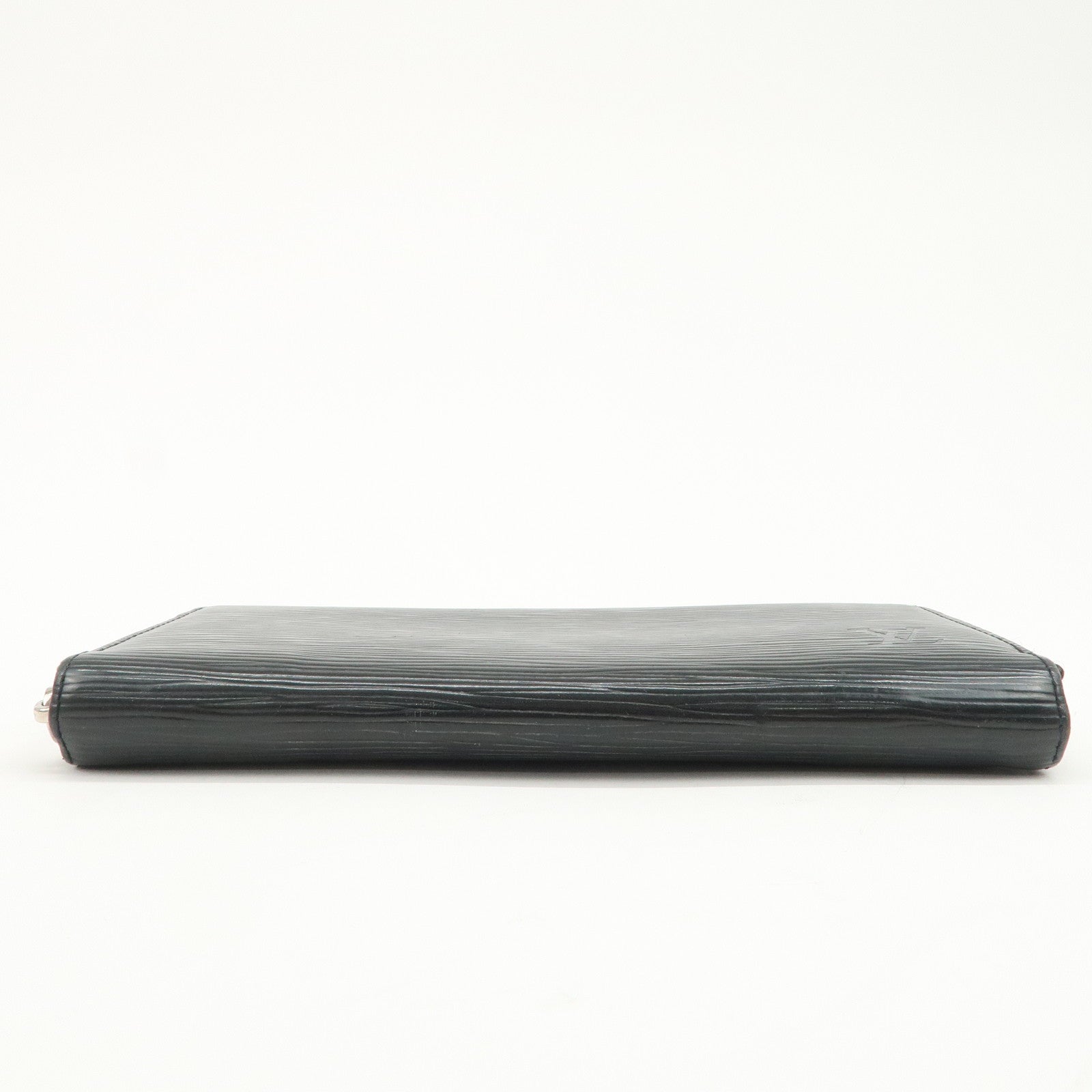Louis Vuitton Epi leather Round Zippy Long Wallet Noir M60072