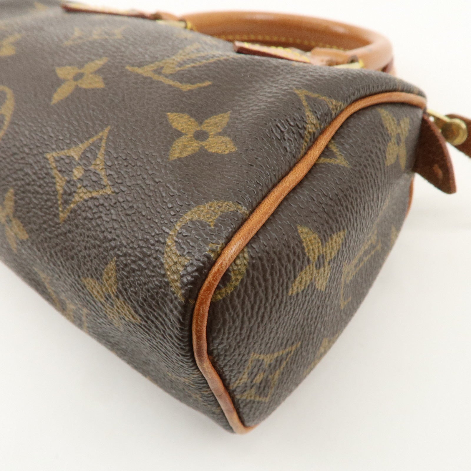 Louis Vuitton Monogram Mini Speedy Hand Bag M41534 Used