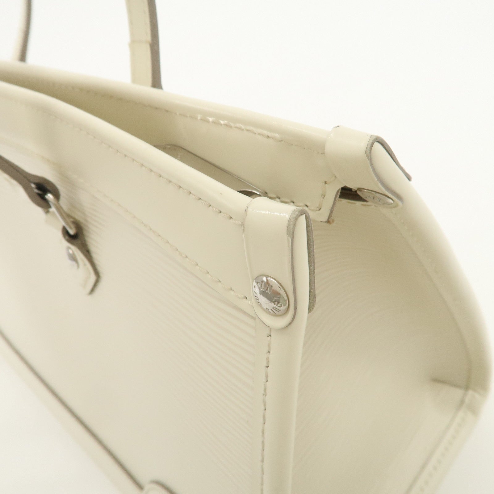 Louis Vuitton Epi Madeleine PM Hand Bag Ivoire White M5933J