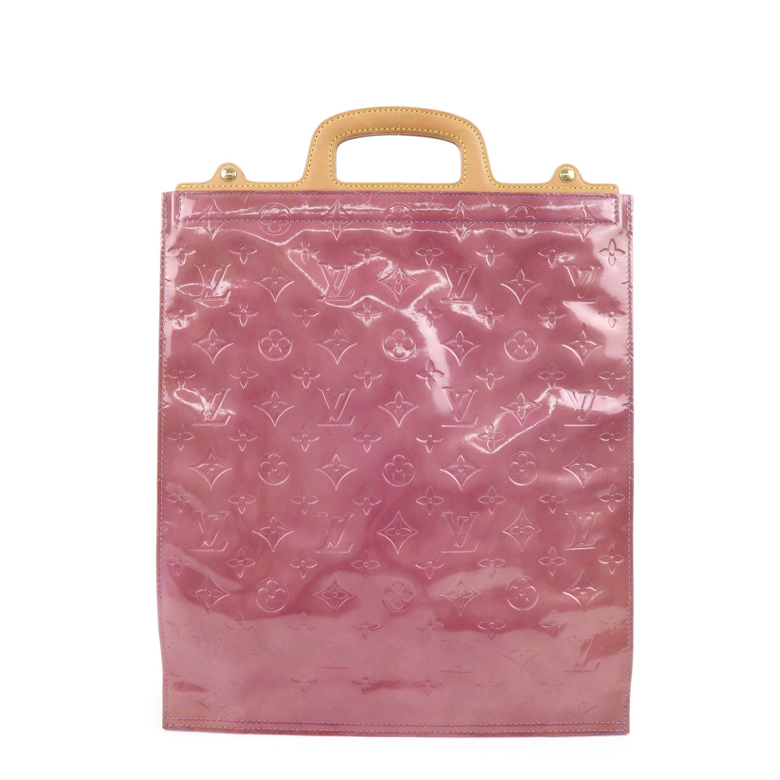 Louis Vuitton Monogram Vernis Stanton Tote Bag Violet M91079