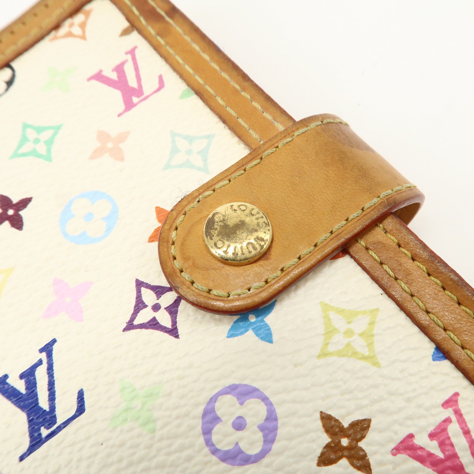 Louis Vuitton Monogram Multicolor Agenda PM Planner Cover R20896