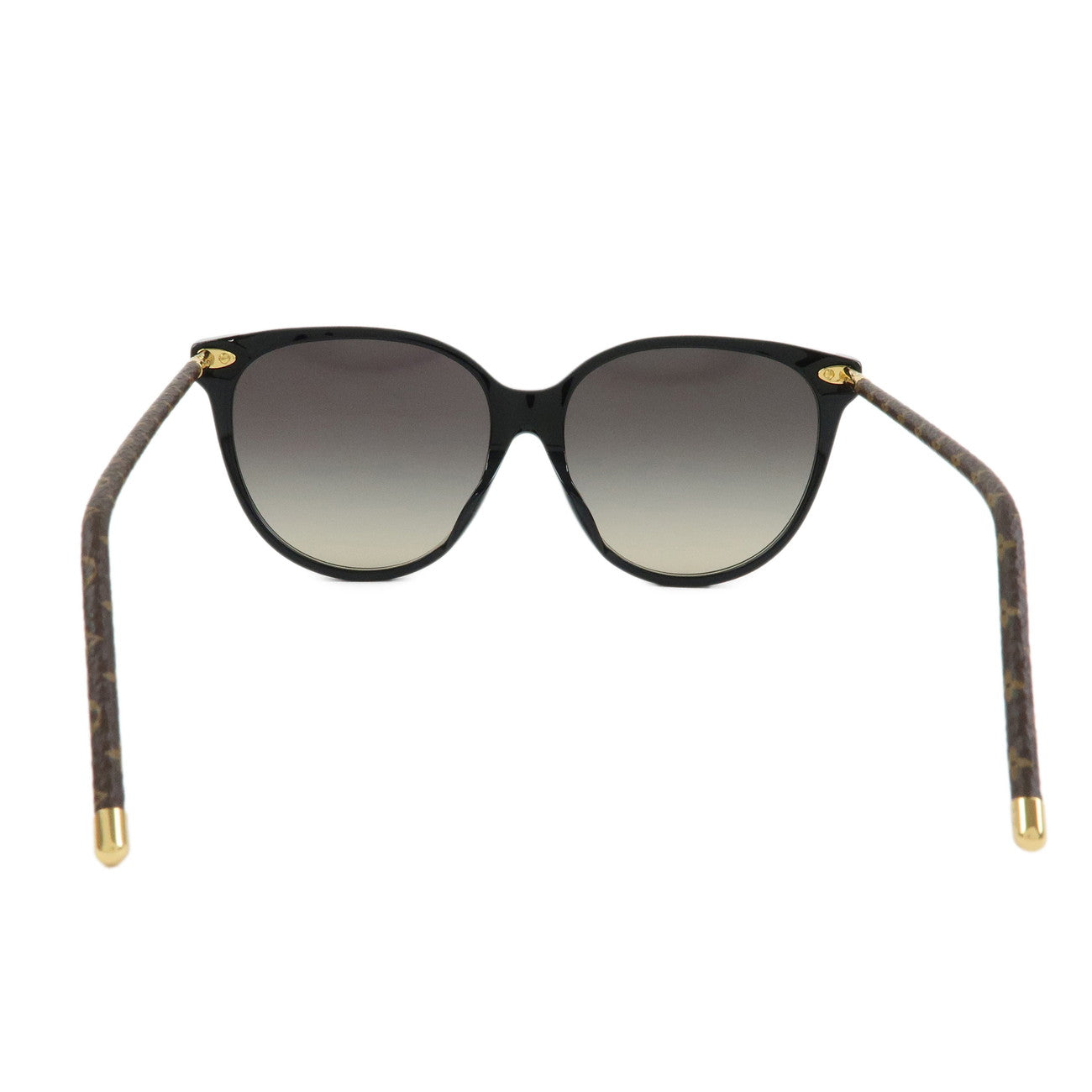 Louis Vuitton Monogram Plastic LV First Round Sunglasses Z1710E