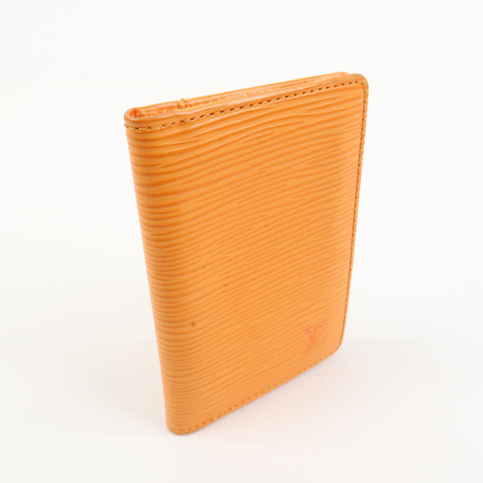 Louis Vuitton Epi Organizer de Poche Card Case Mandarin M6358H