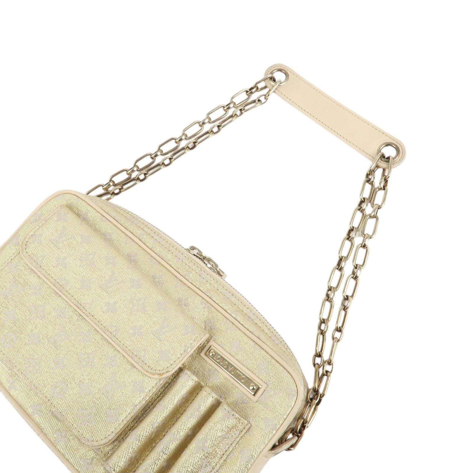 Louis Vuitton Monogram Shine Mackenna Chain Shoulder Bag M92362 Used