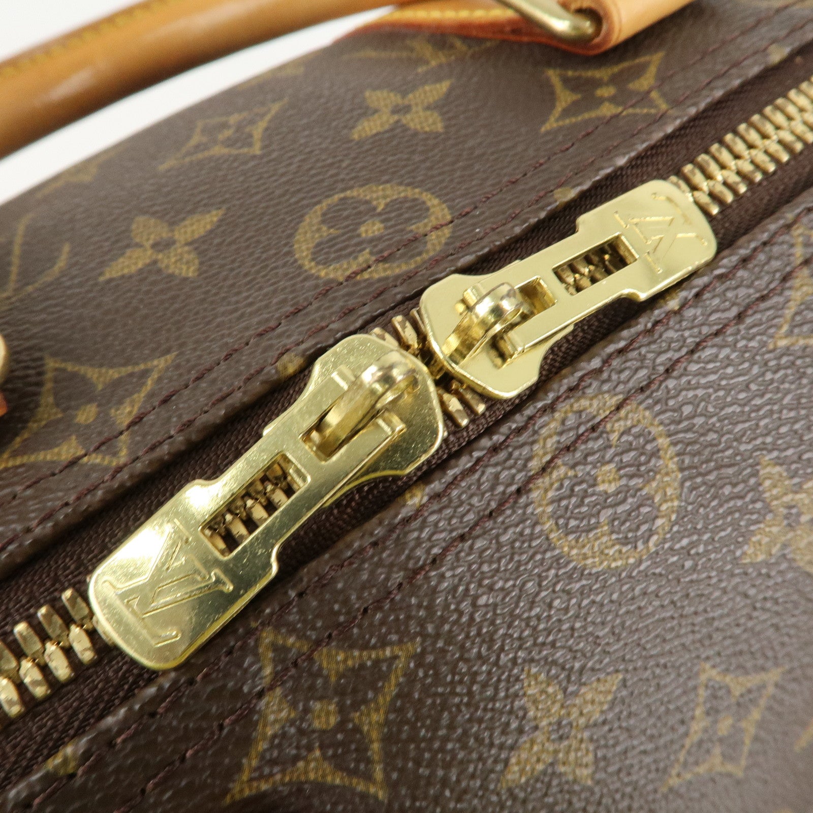 Louis Vuitton Monogram Keep All 45 Boston Bag Brown M41428 Used