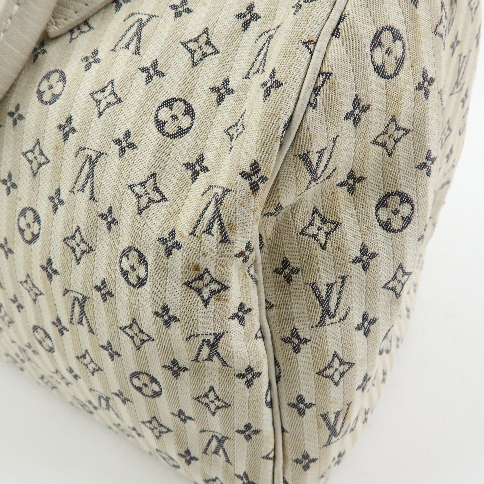 Louis Vuitton Monogram Mini Lin Croisette Speedy 30 Hand Bag M95500