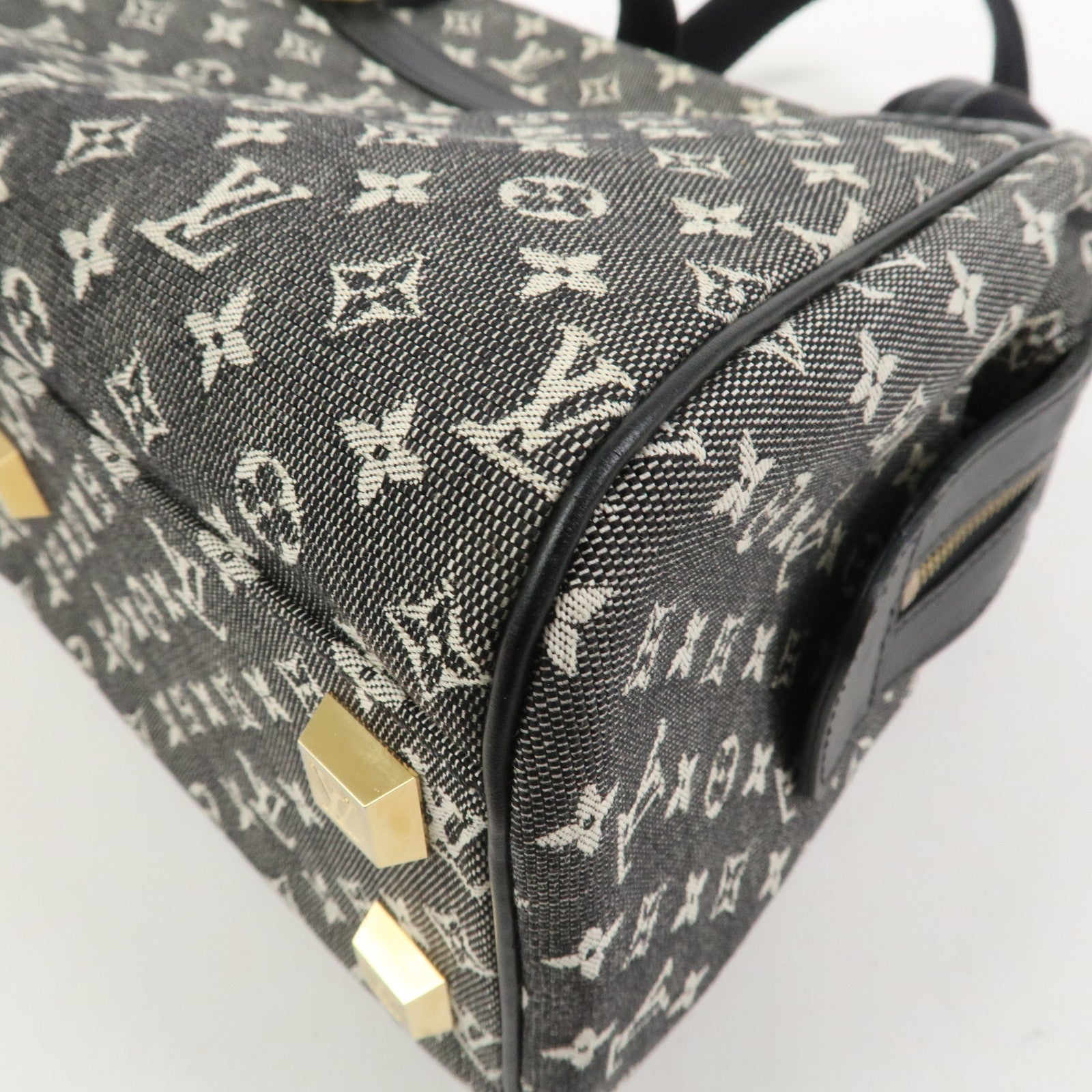 Louis Vuitton Monogram Mini Josephine PM Hand Bag Noir M92049