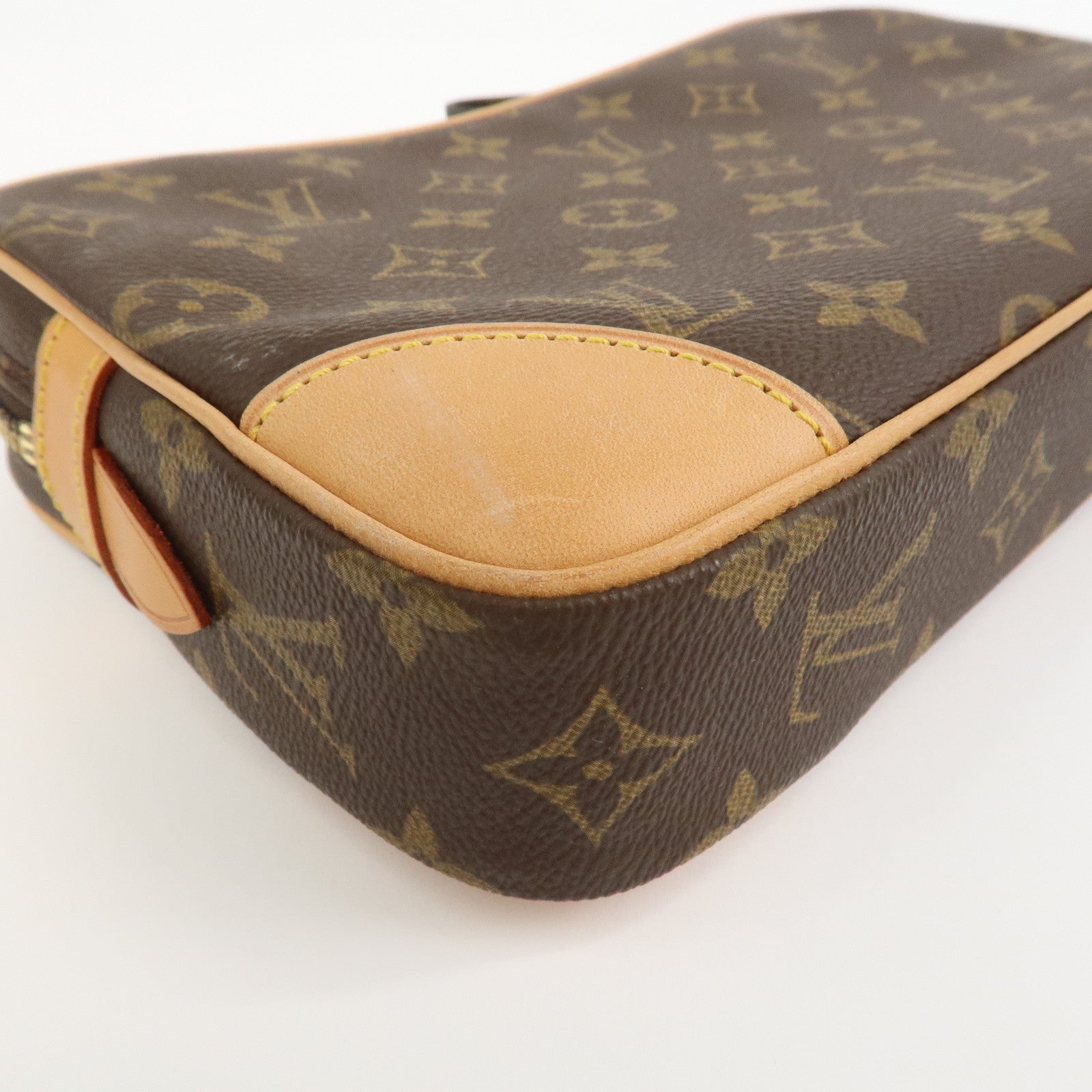 Louis Vuitton Monogram Marly Dragonne GM Clutch Bag Brown M51825