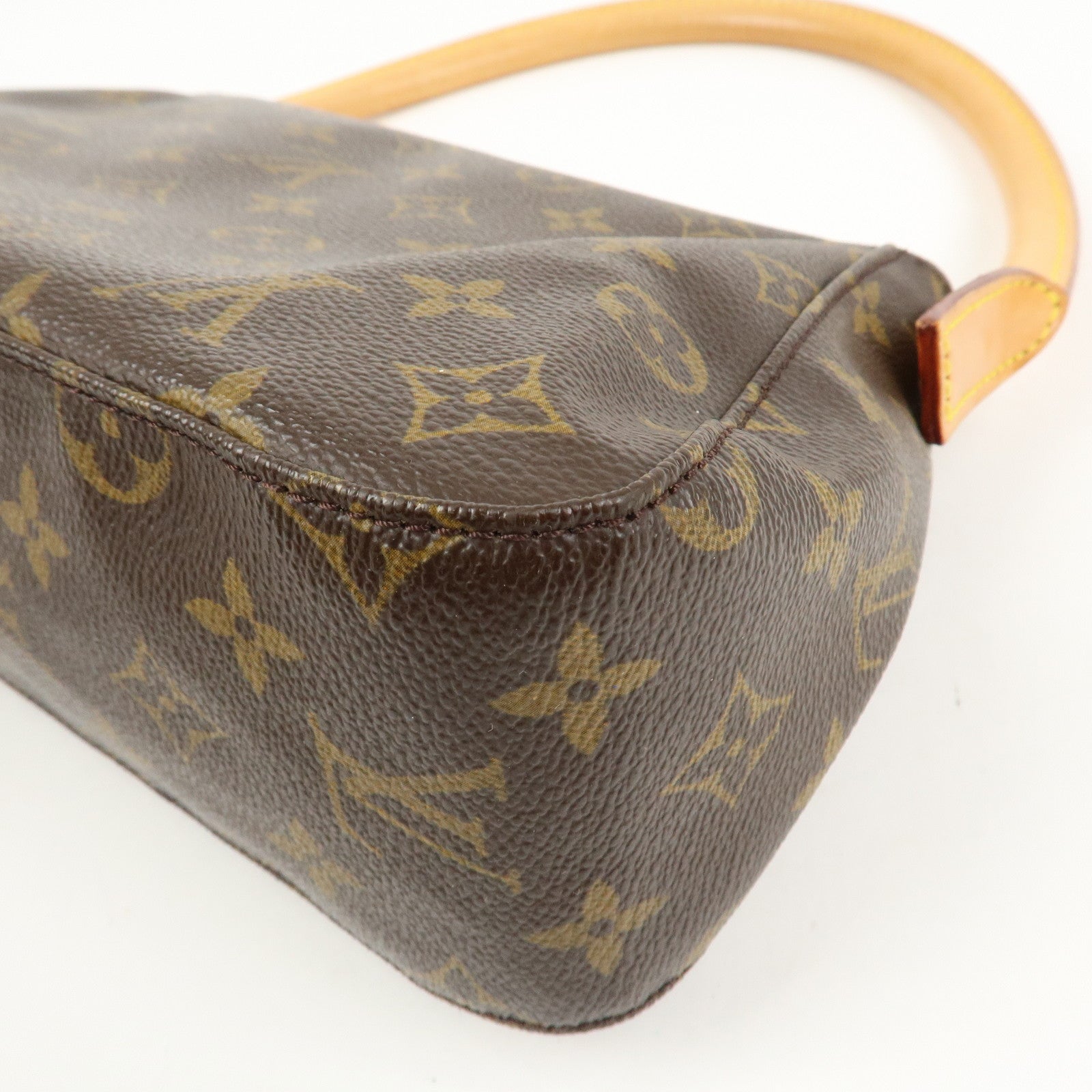 Louis Vuitton Monogram Mini Looping Shoulder Bag Brown M51147