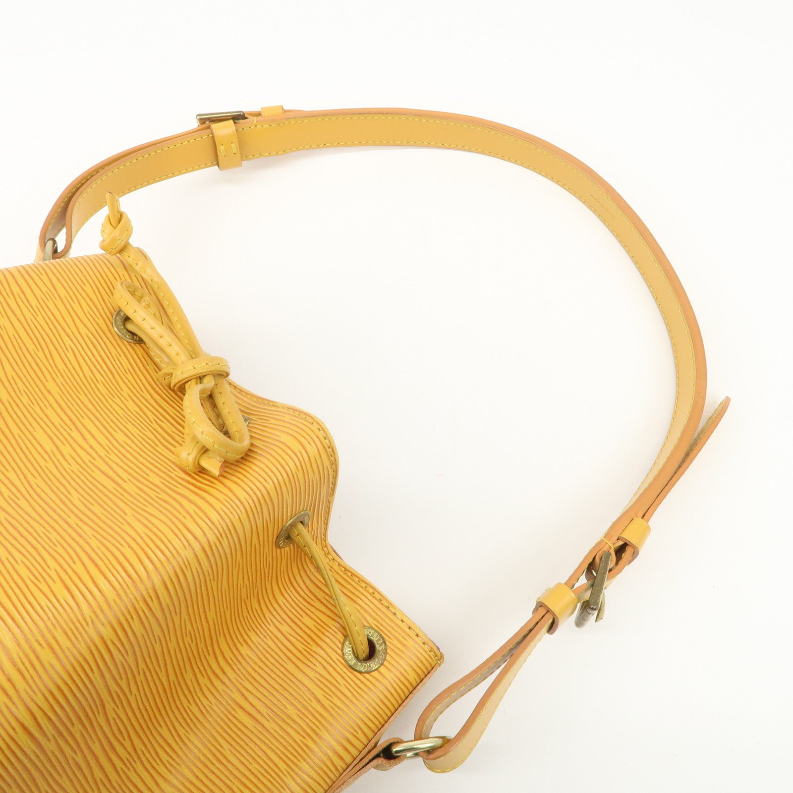 Louis Vuitton Epi Leather Noe Shoulder Bag Tassili Yellow M44009