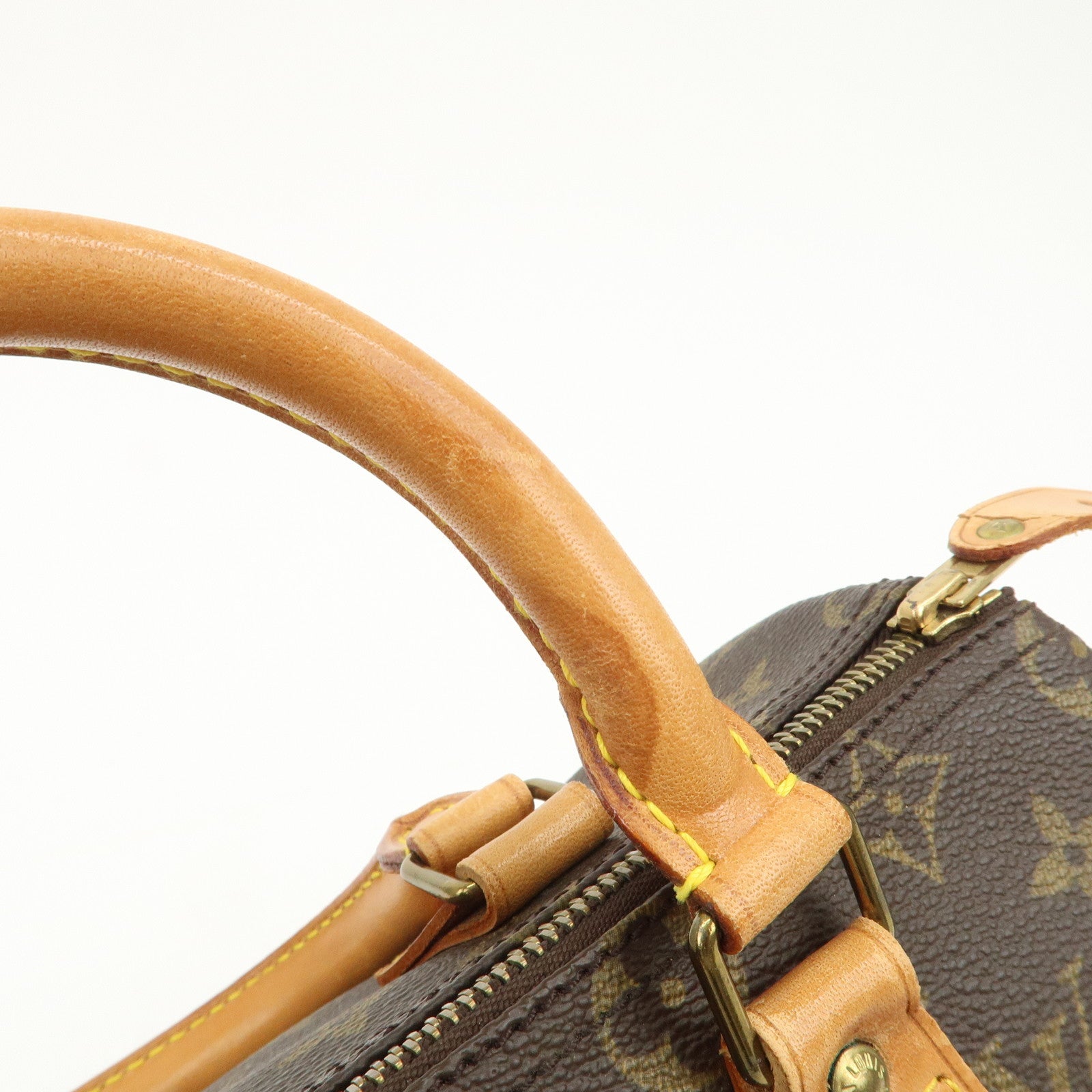 Louis Vuitton Monogram Speedy 25 Boston Bag Hand Bag Brown M41528