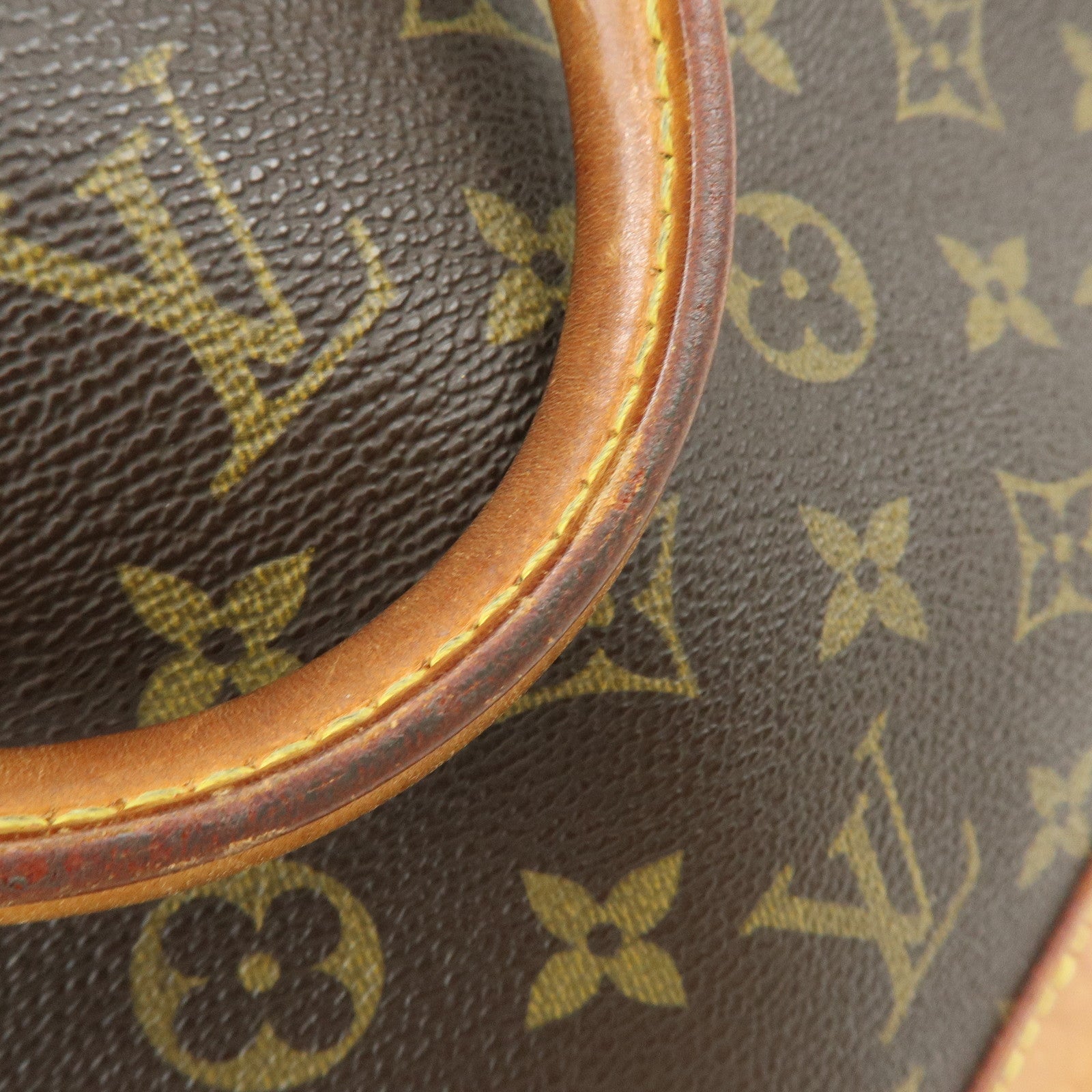 Louis Vuitton Monogram Alma Hand Bag Brown M51130