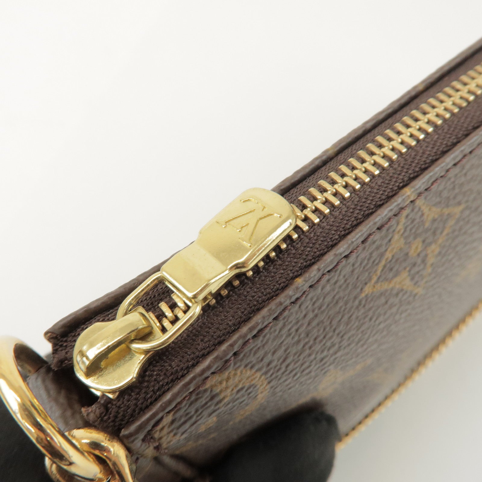 Louis Vuitton Monogram Pouch for Bucket PM Bag Pouch Brown