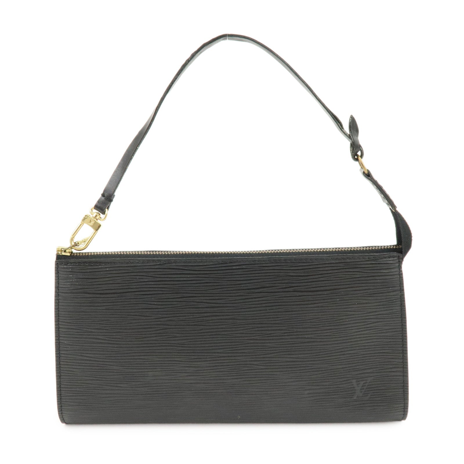 Louis Vuitton Epi Pochette Accessoires Clutch Bag Noir M52942
