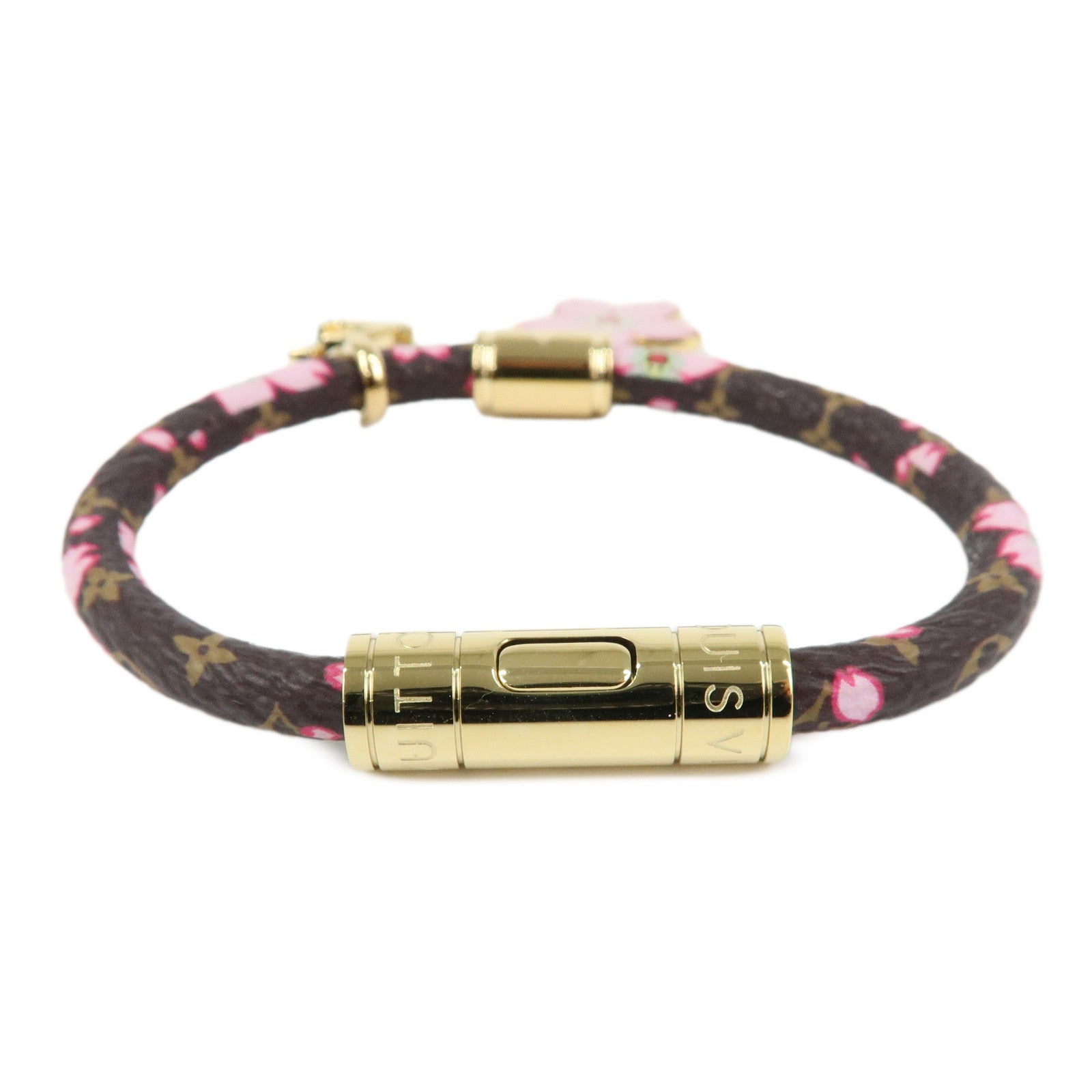 Louis Vuitton LVxTM Monogram Cherry Blossom Bracelet Brown M8978F