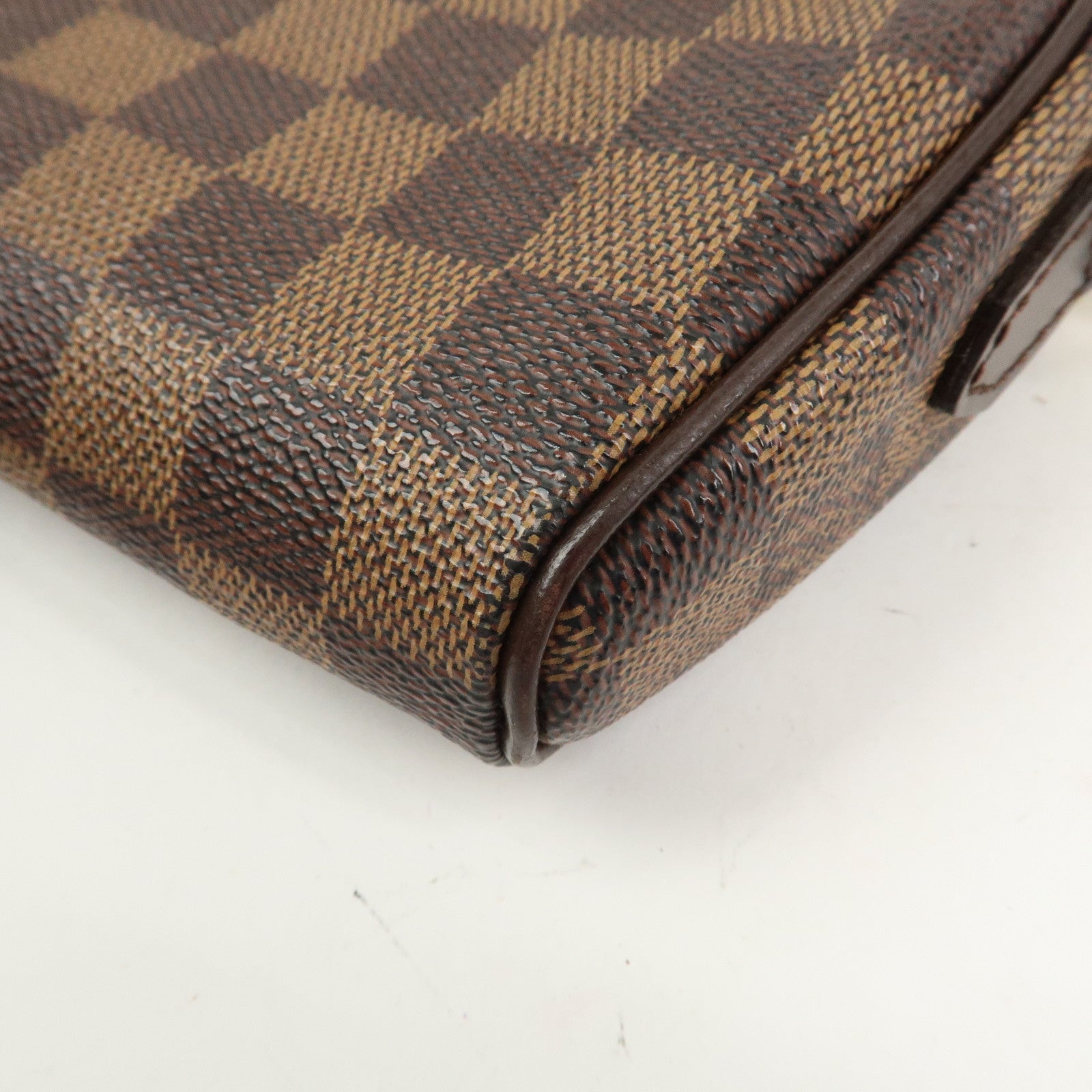 Louis Vuitton Damier Pochette Ipanema Shoulder Bag Ebene N51296