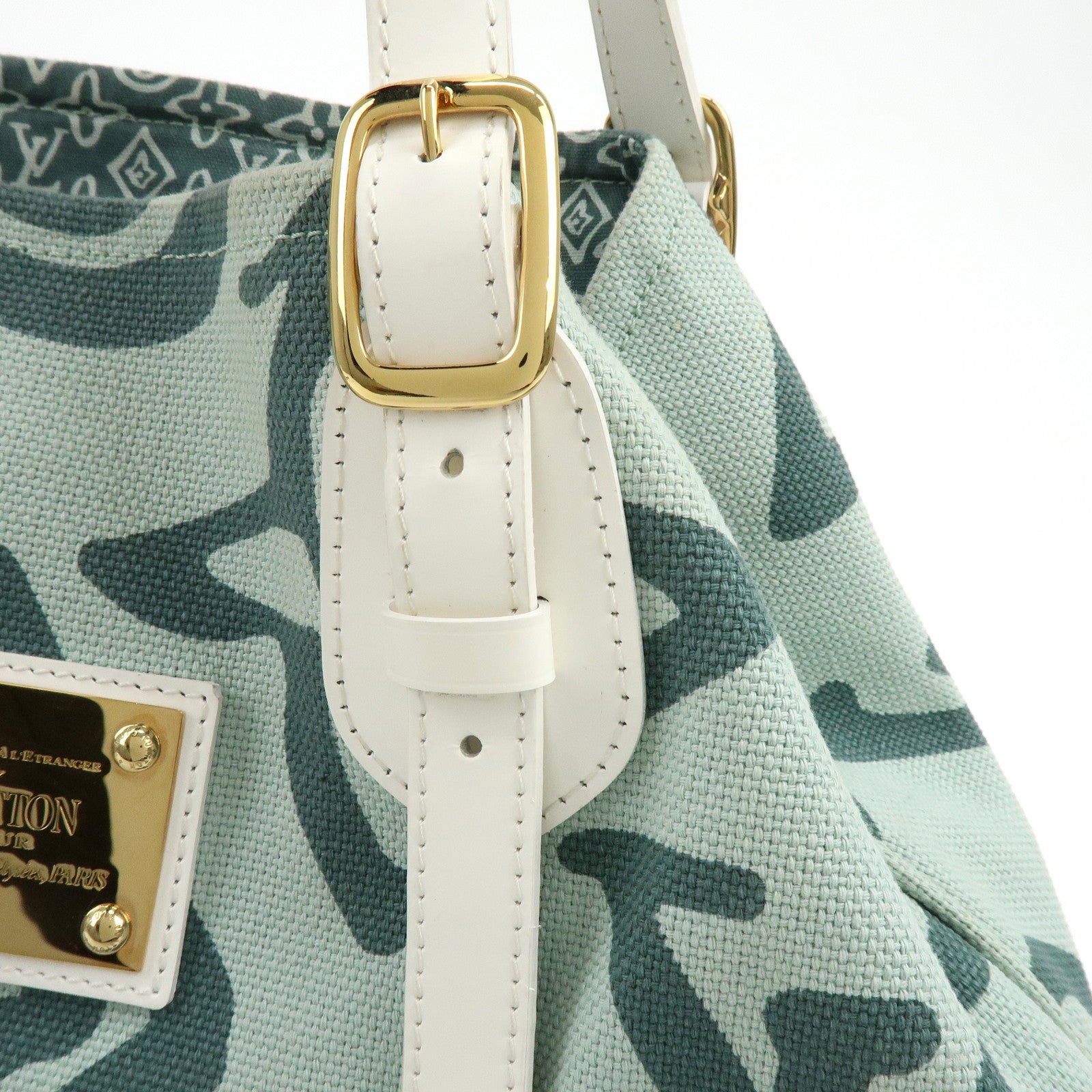 Louis Vuitton Cruise Line Tahitienne PM Canvas Tote Bag M95678