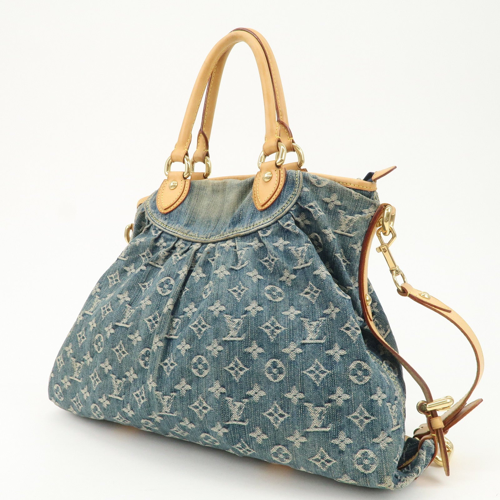 Louis Vuitton Monogram Denim Neo Cabby GM Shoulder Bag M95350