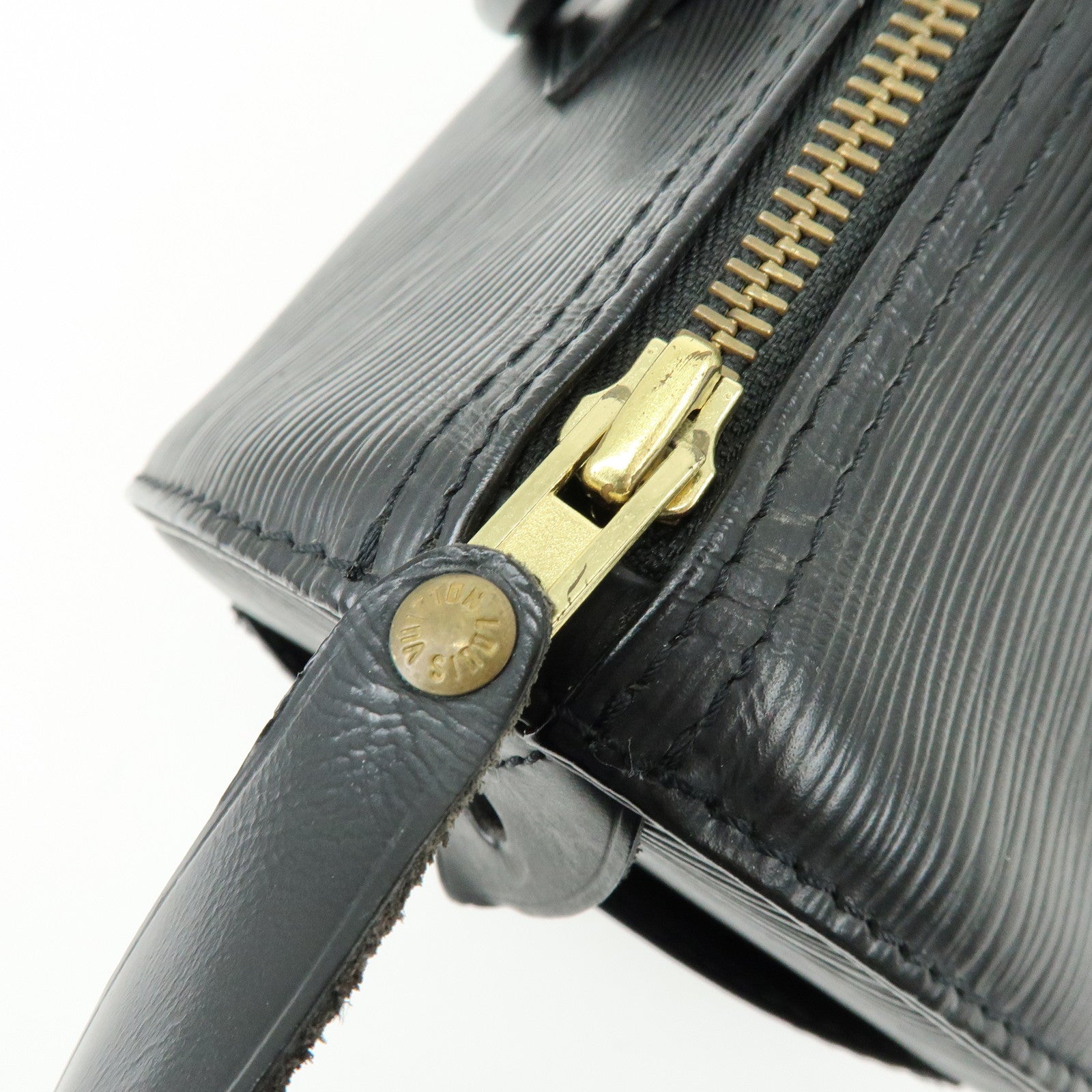 Louis Vuitton Epi Speedy 25 Hand Bag Boston Bag Noir M59032