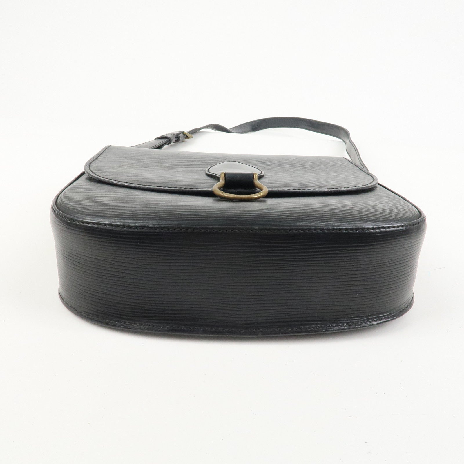 Louis Vuitton Epi Saint Cloud Shoulder Bag Black Noir M52192