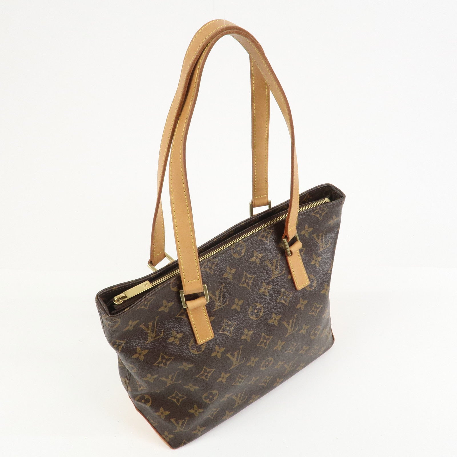 Louis Vuitton Monogram Cabas Piano Tote Bag Hand Bag M51148