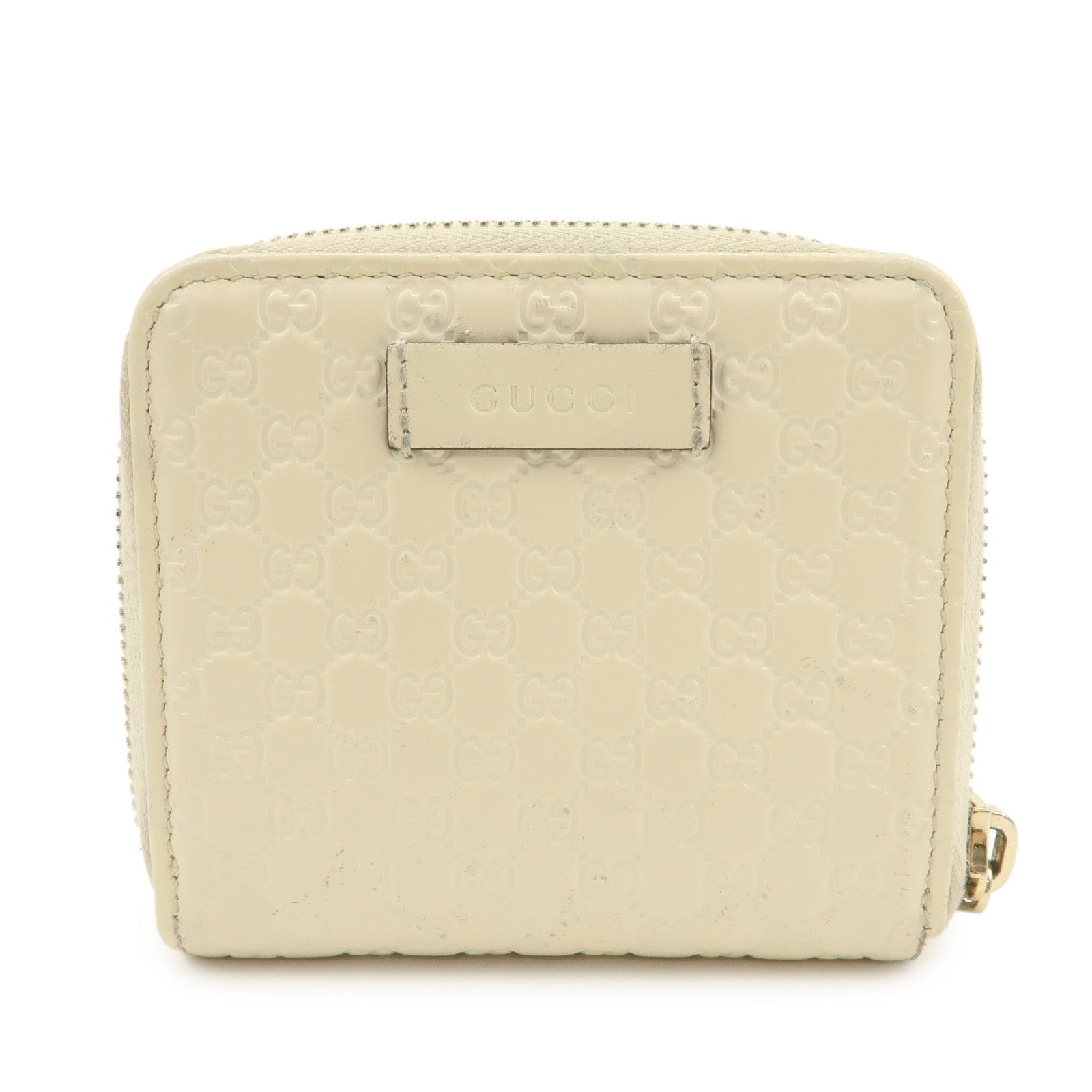 GUCCI Micro Guccissima Signature Bi-Fold Compact Wallet 449395