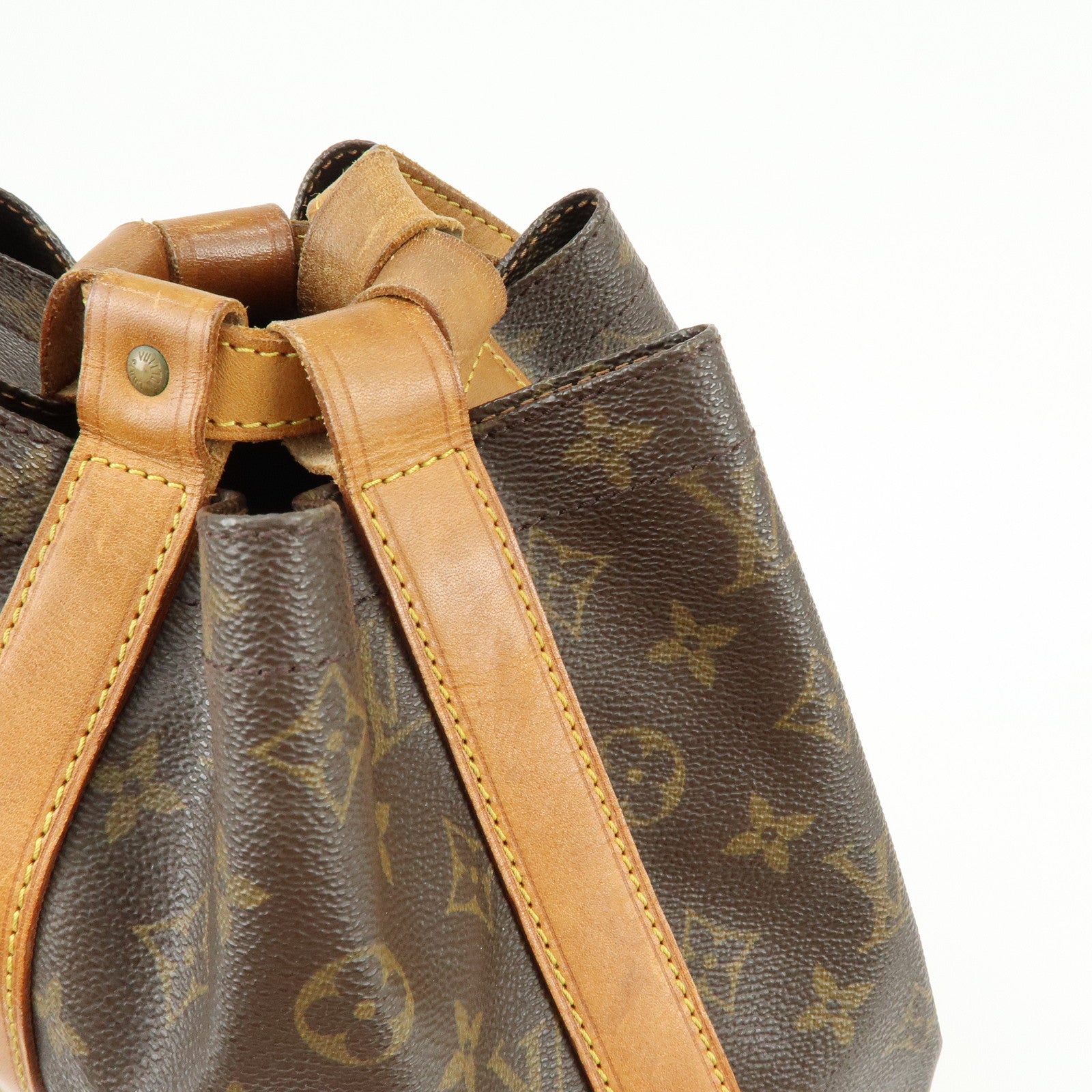 Louis Vuitton Monogram Randonnee GM Shoulder Bag Brown M42244