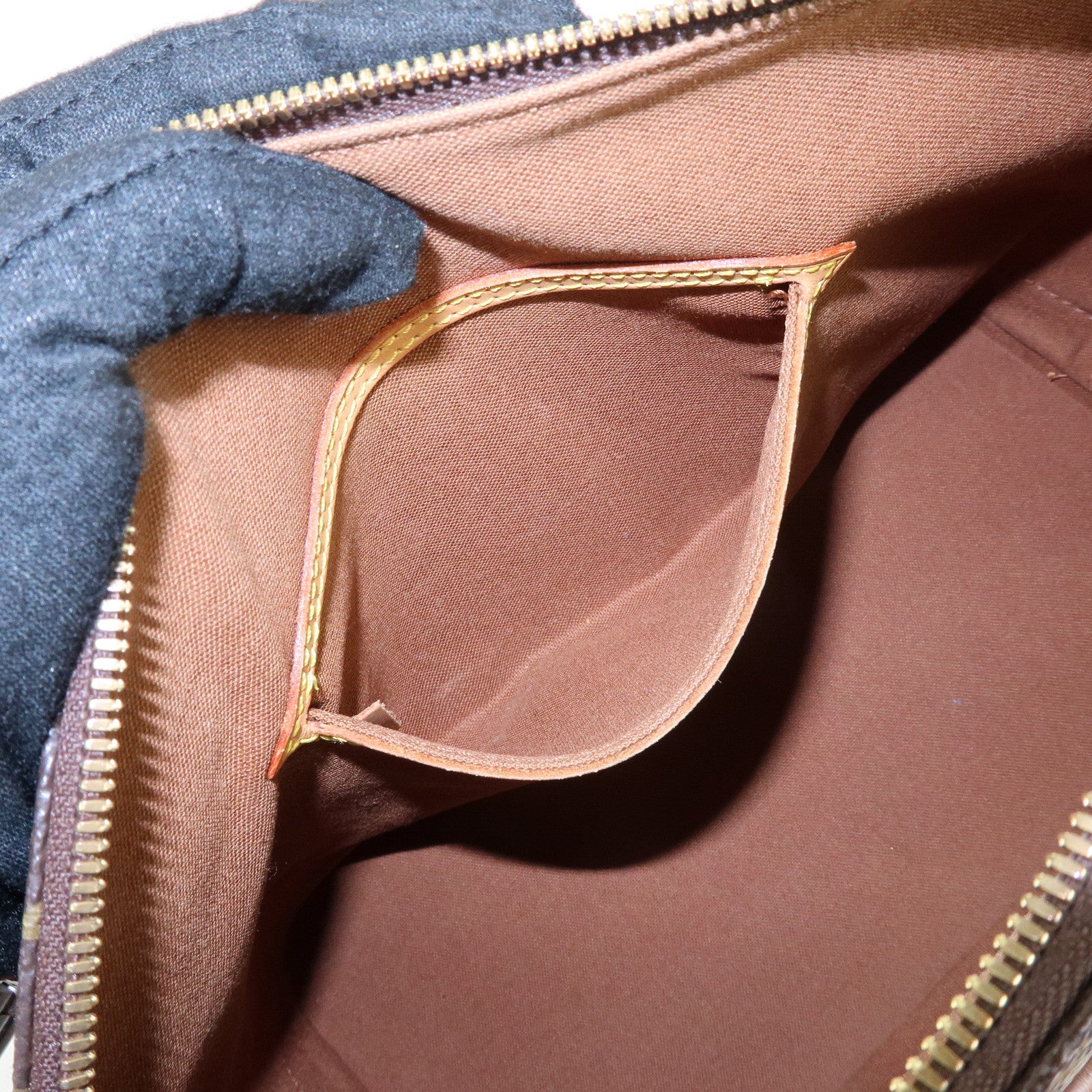 Louis Vuitton Monogram Alma Hand Bag Brown M51130