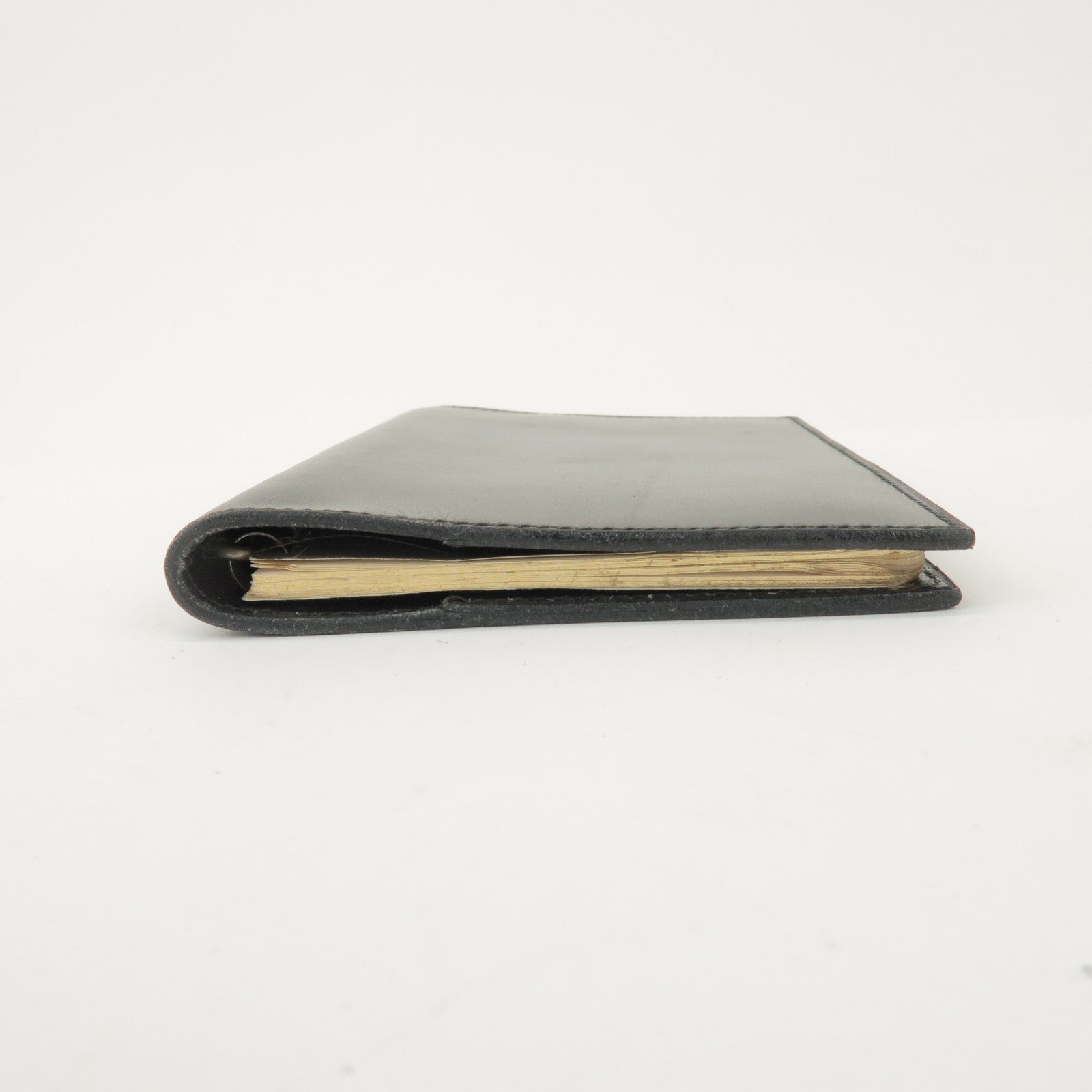 HERMES Agenda GM Box Calf Leather Planner Cover □J Stamped Black