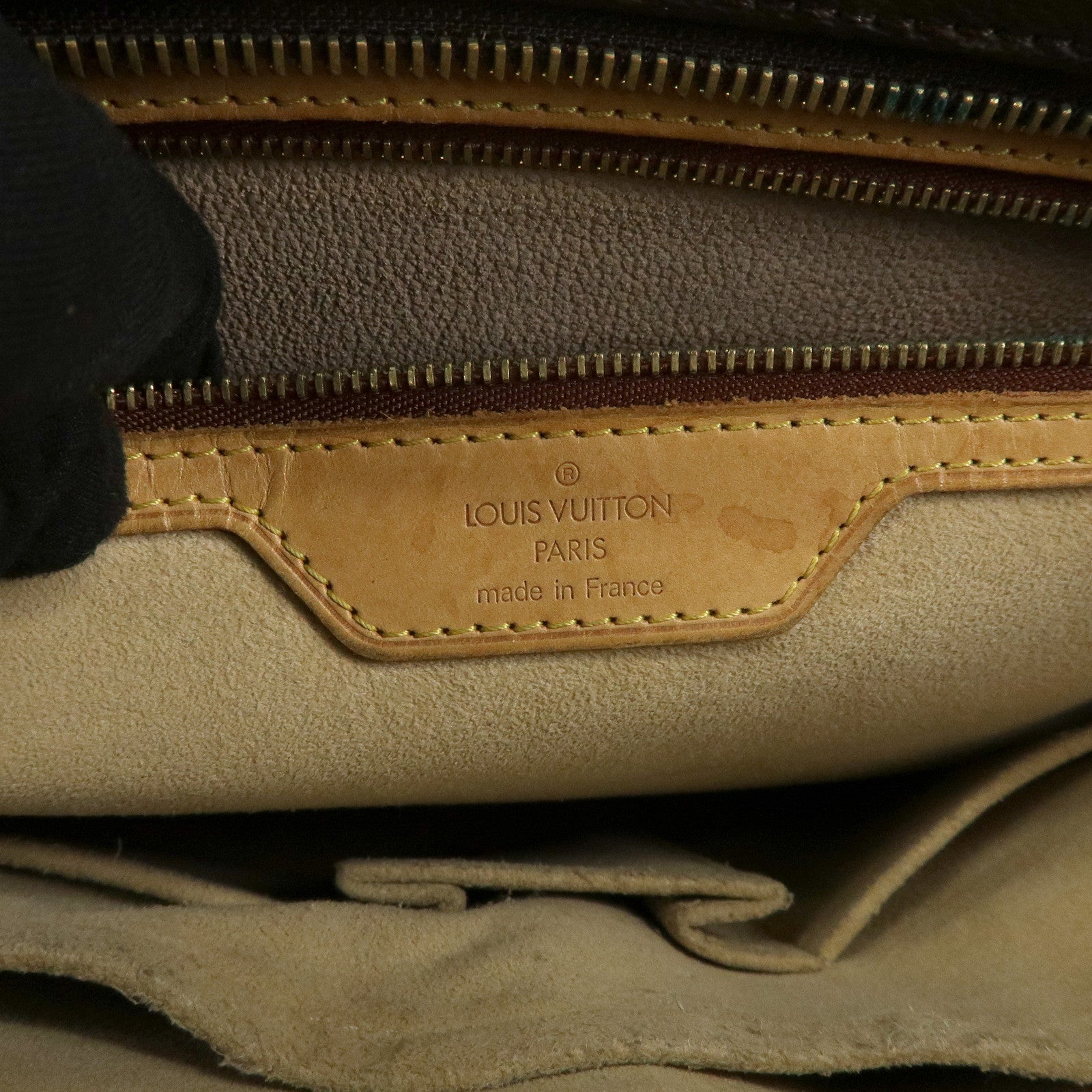 Louis Vuitton Monogram Luco Tote Bag Shoulder Bag Brown M51155