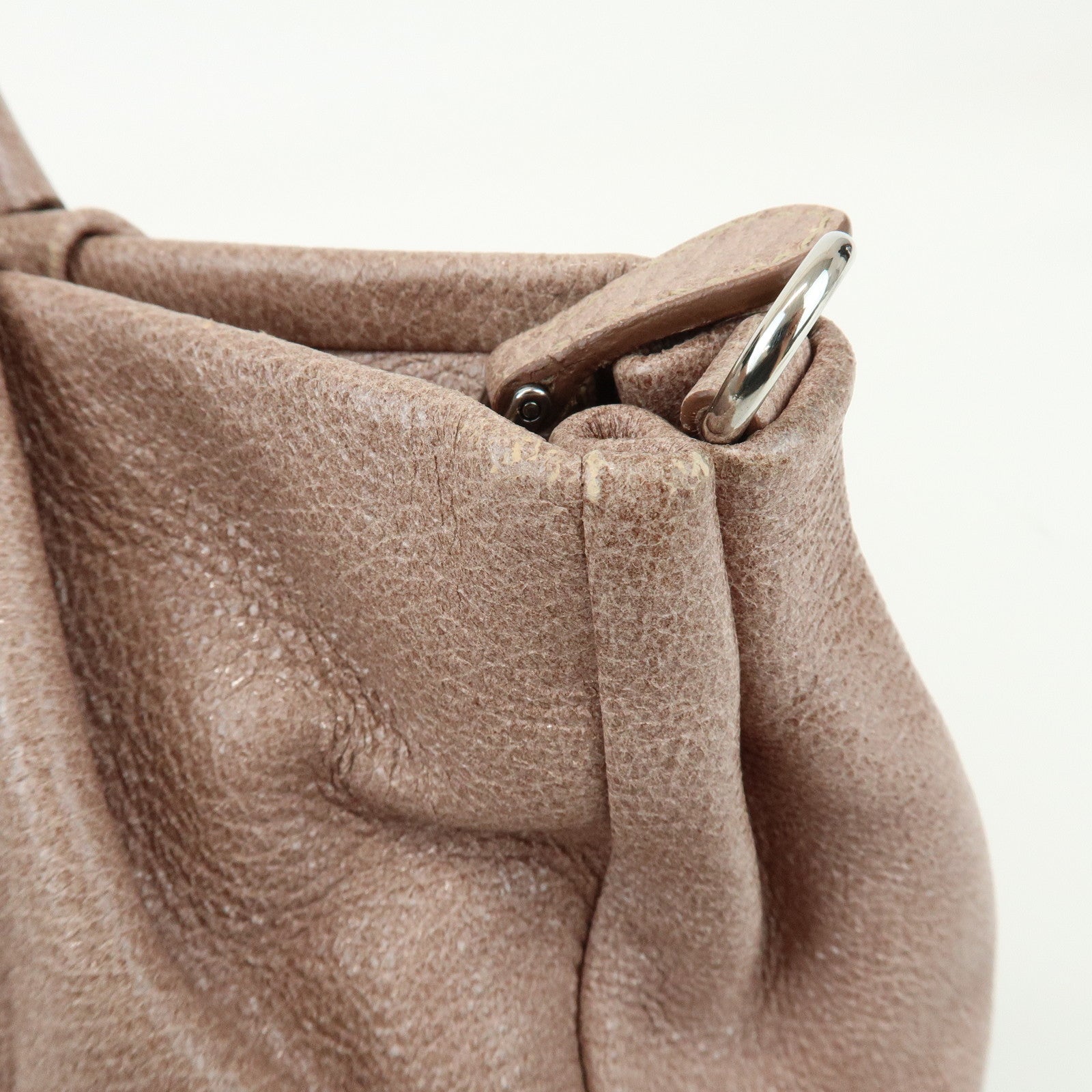 PRADA 2Way Bag Hand Bag Shoulder Bag Pink Beige BN1602