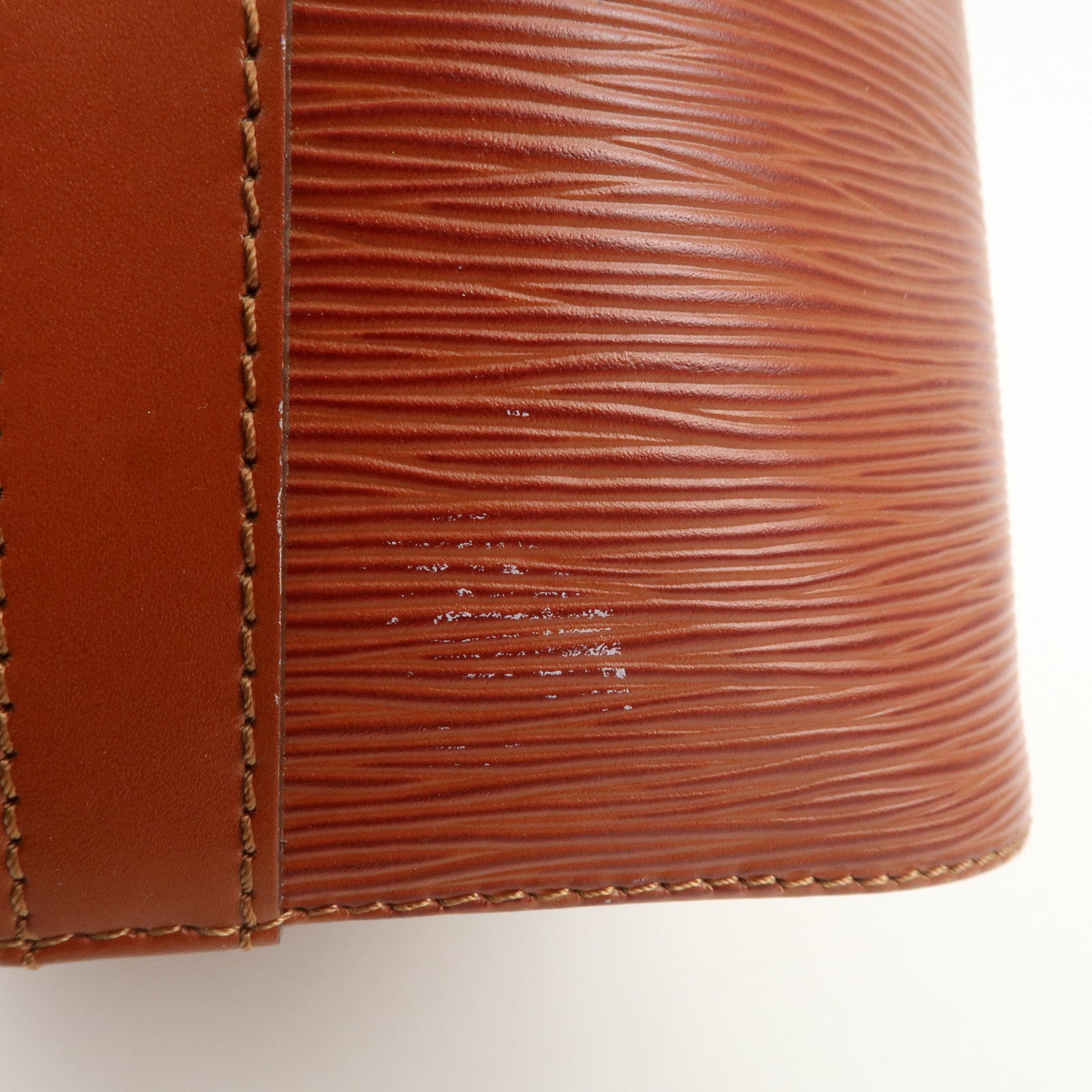 Louis Vuitton Epi Petit Noe Shoulder Bag Kenya Brown M44103