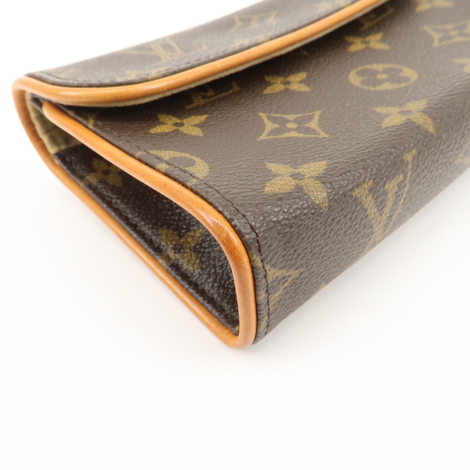 Louis Vuitton Monogram Pochette Florentine Waist Bag Belt M51855 Used