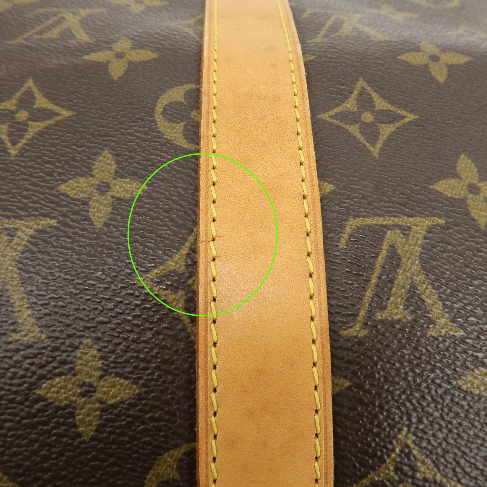 Louis Vuitton Monogram Keep All 50 Bandouliere Boston Bag M41416