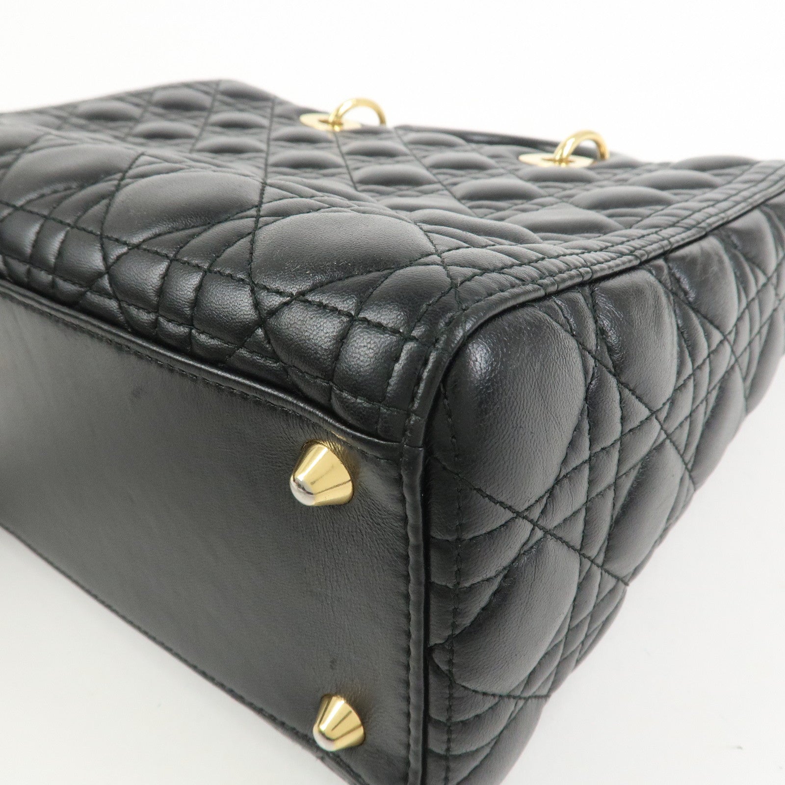 Christian Dior Cannage Lady Dior 2Way Hand Shoulder Bag CAL44560