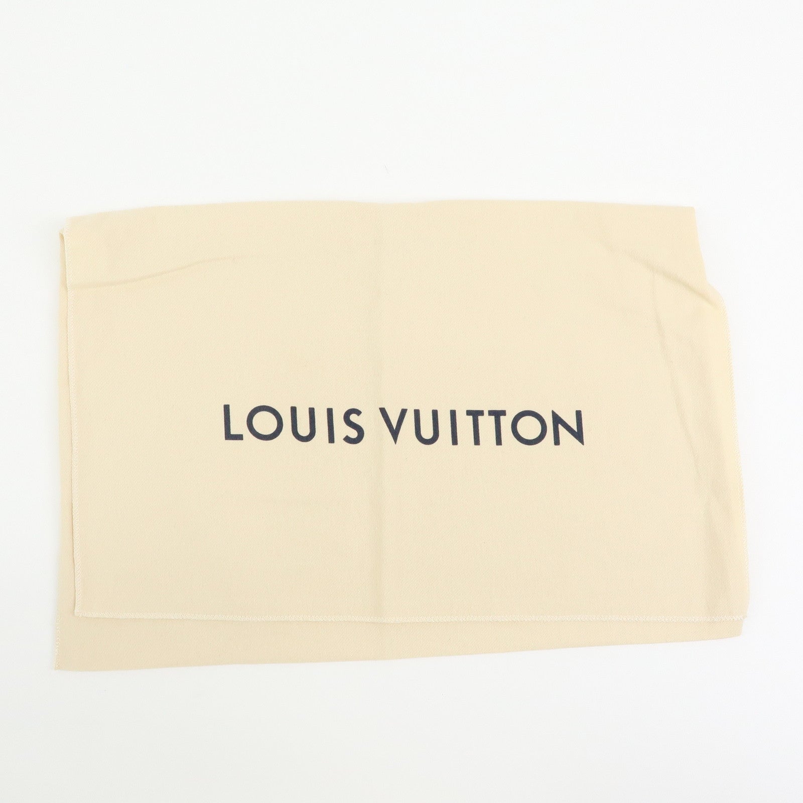 Louis Vuitton Set of 10 Dust Bag Storage Bag Flap Style Beige