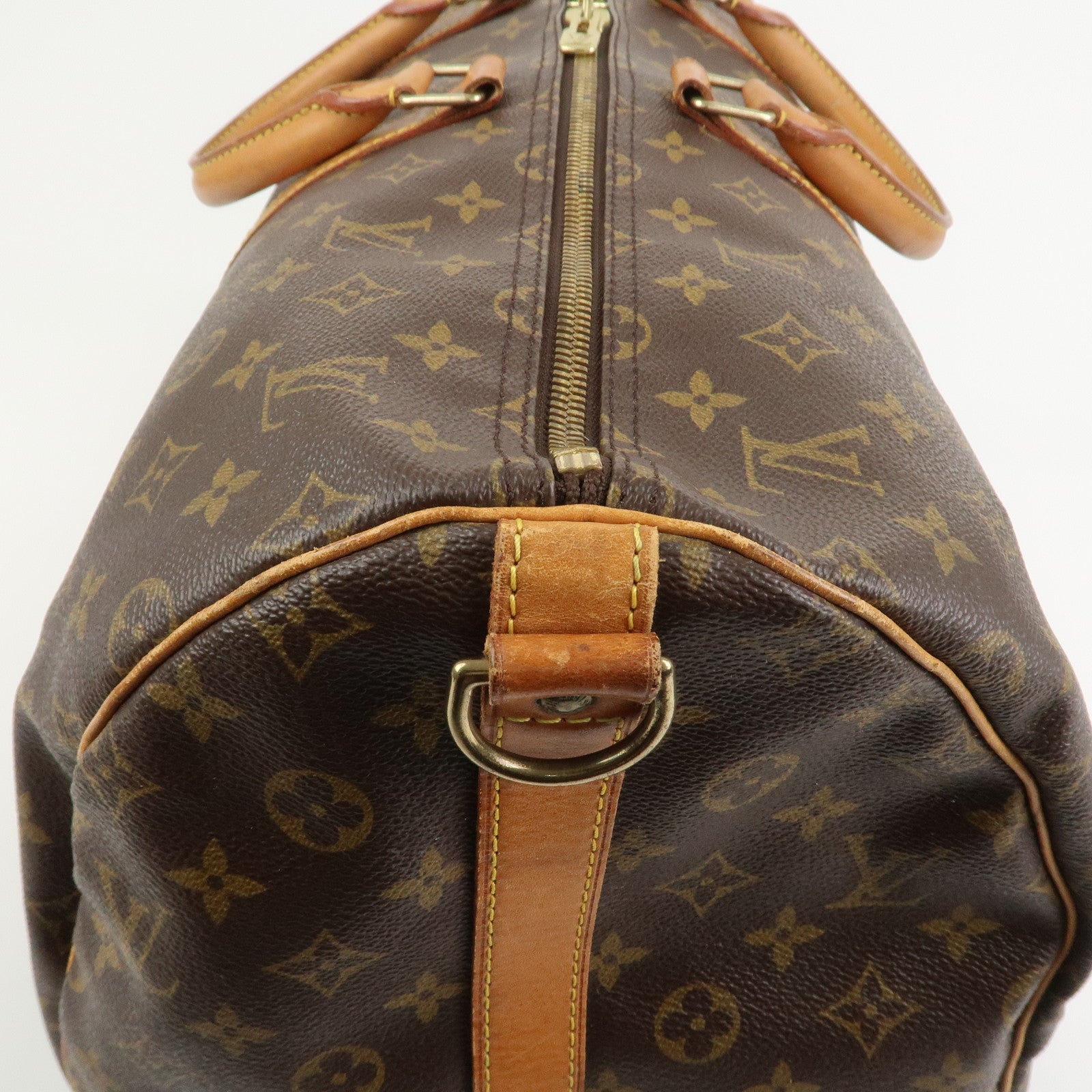 Louis Vuitton Monogram Keep All 55 Bandouliere Boston Bag M56714