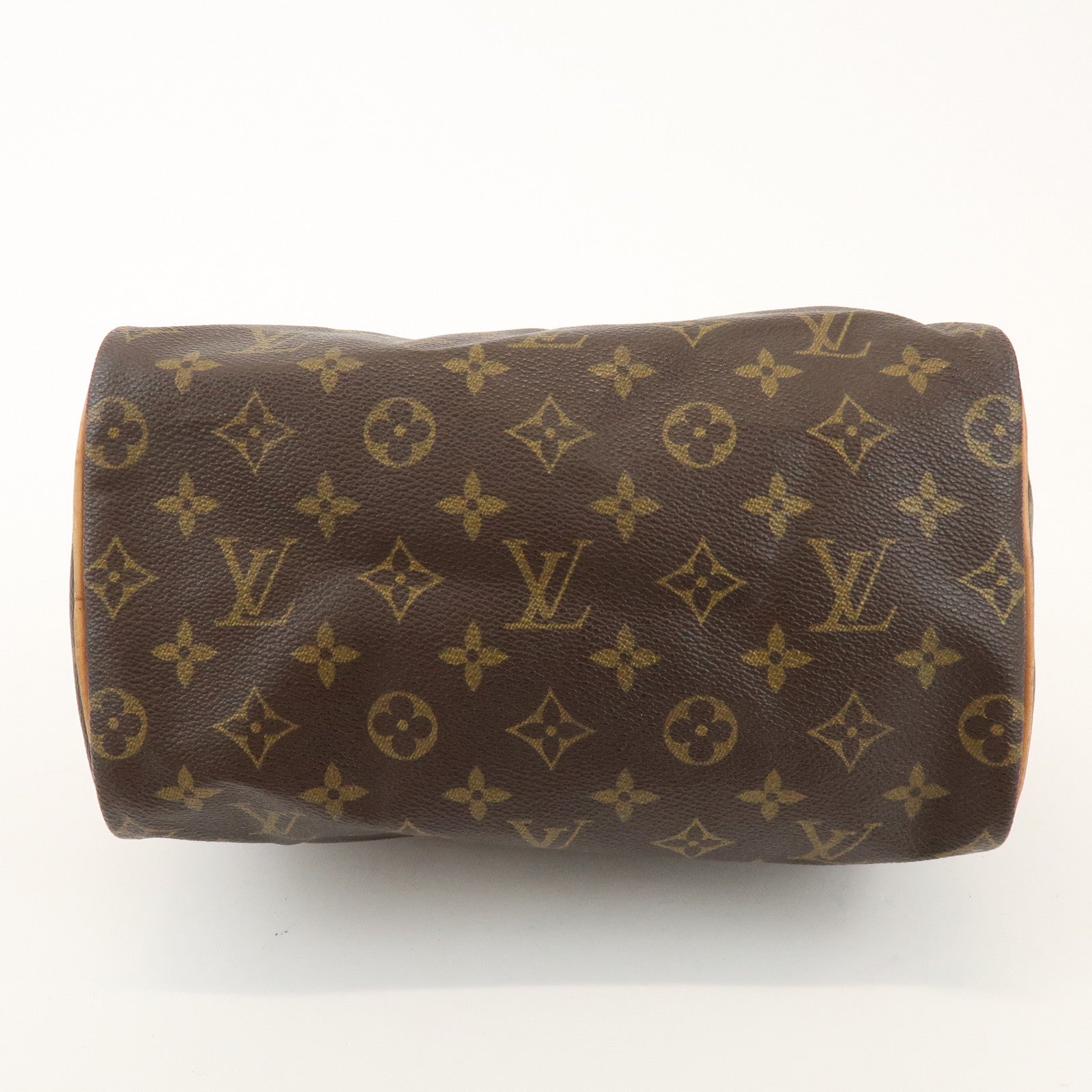 Louis Vuitton Monogram Speedy 25 Boston Bag Hand Bag Brown M41528