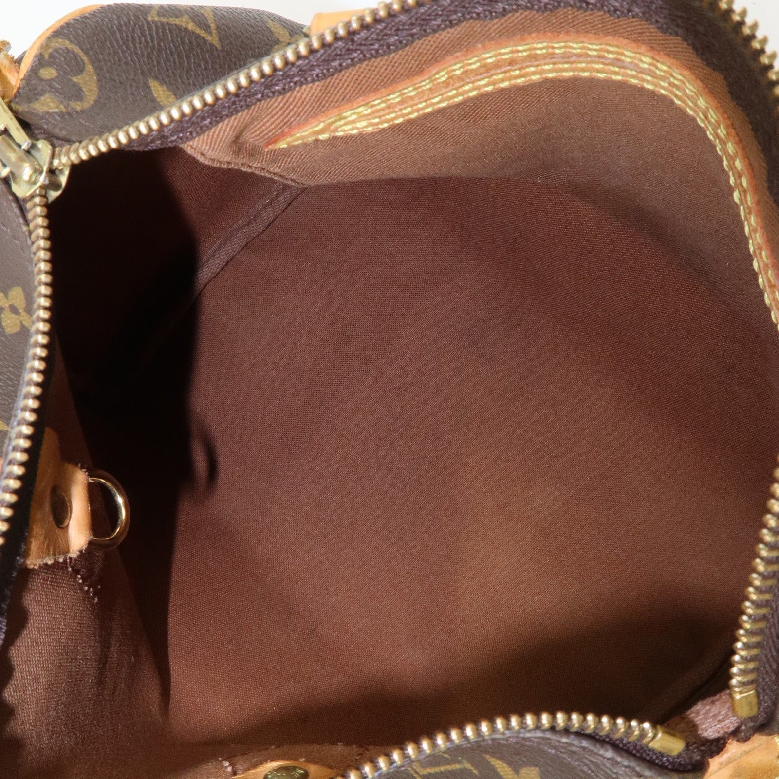 Louis Vuitton Monogram Speedy 25 Boston Bag Hand Bag Brown M41528