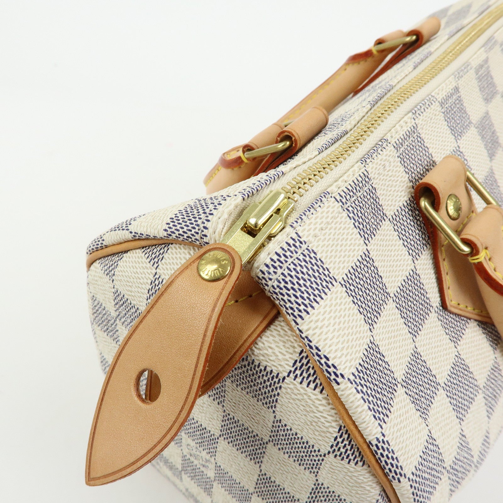 Louis Vuitton Damier Azur Speedy 25 Boston Bag Hand Bag N41534