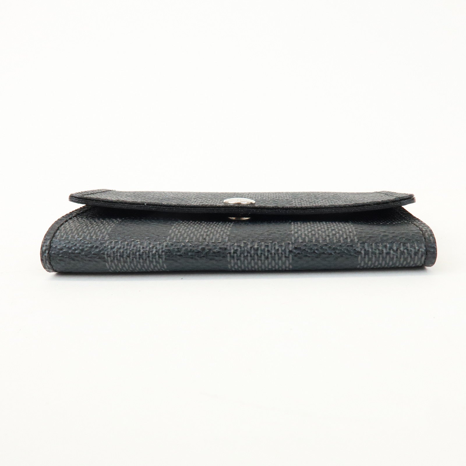 Louis Vuitton Damier Graphite Multicle 6 Key Case Gray Black N62662