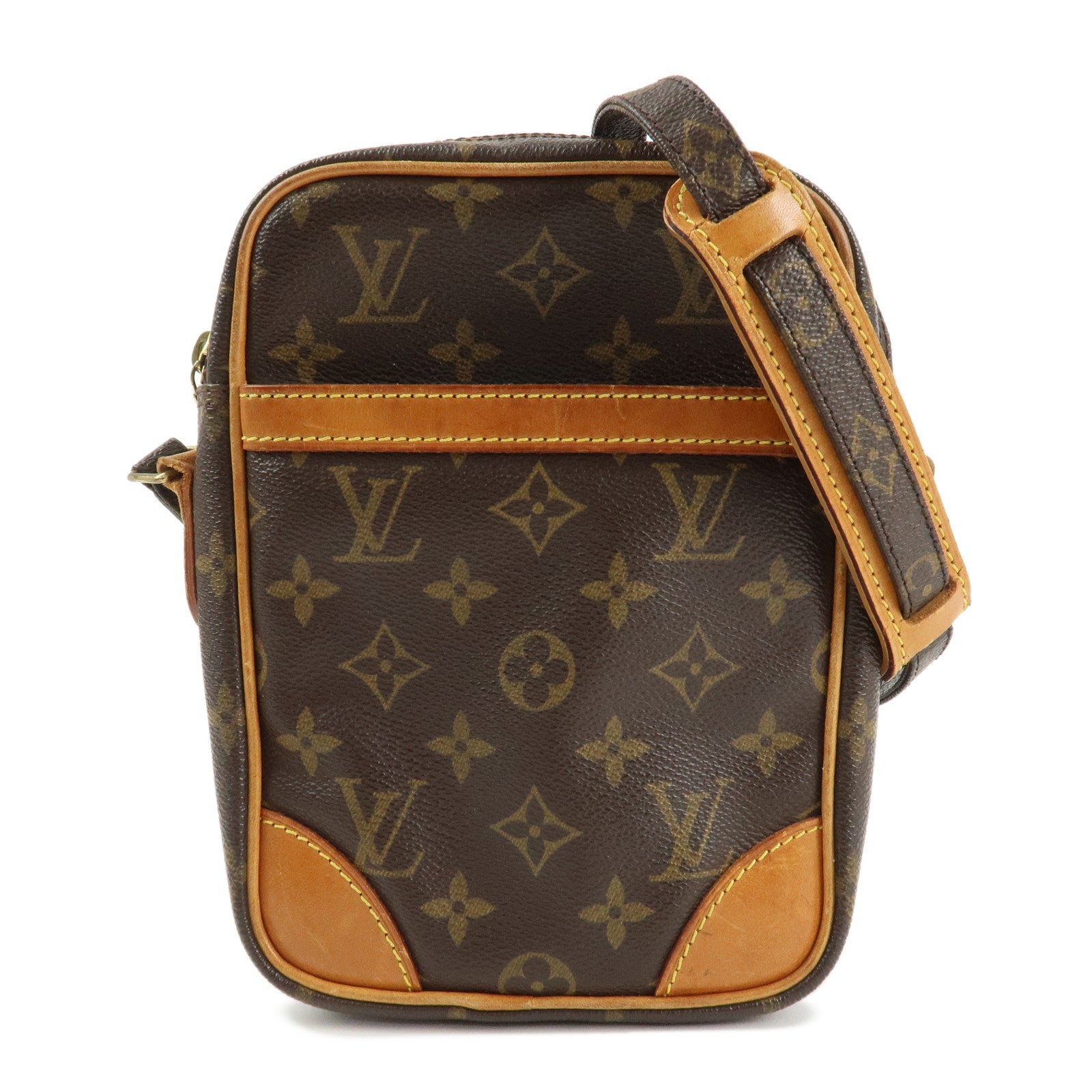 Louis Vuitton Monogram Danube Shoulder Bag Crossbody Bag M45266 Used
