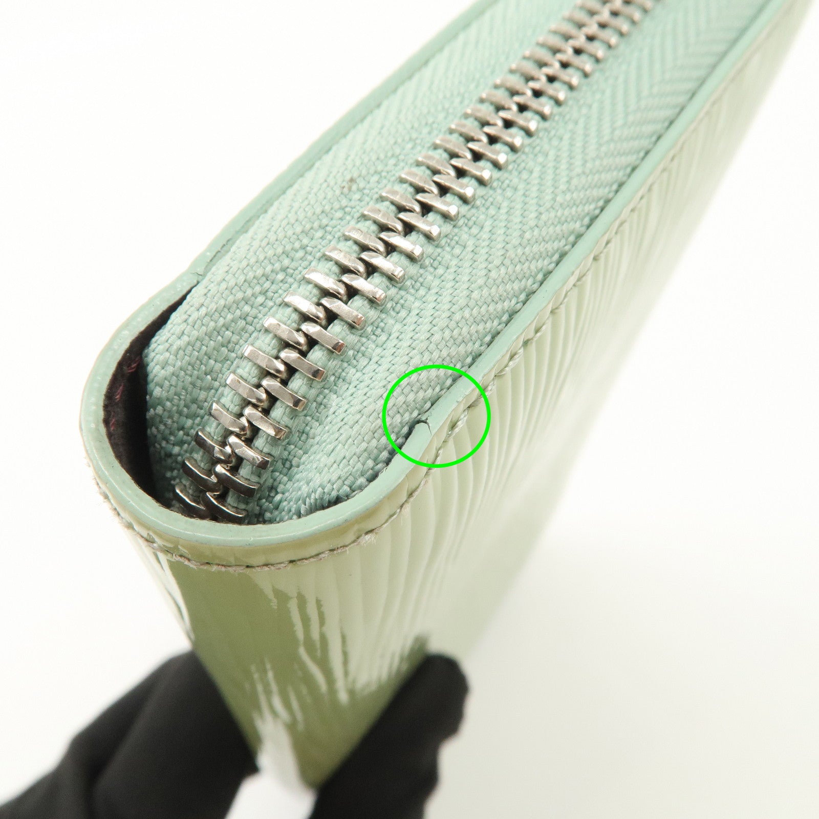 Louis Vuitton Epi Electric Leather Long Zippy Wallet Amande M60313 Used