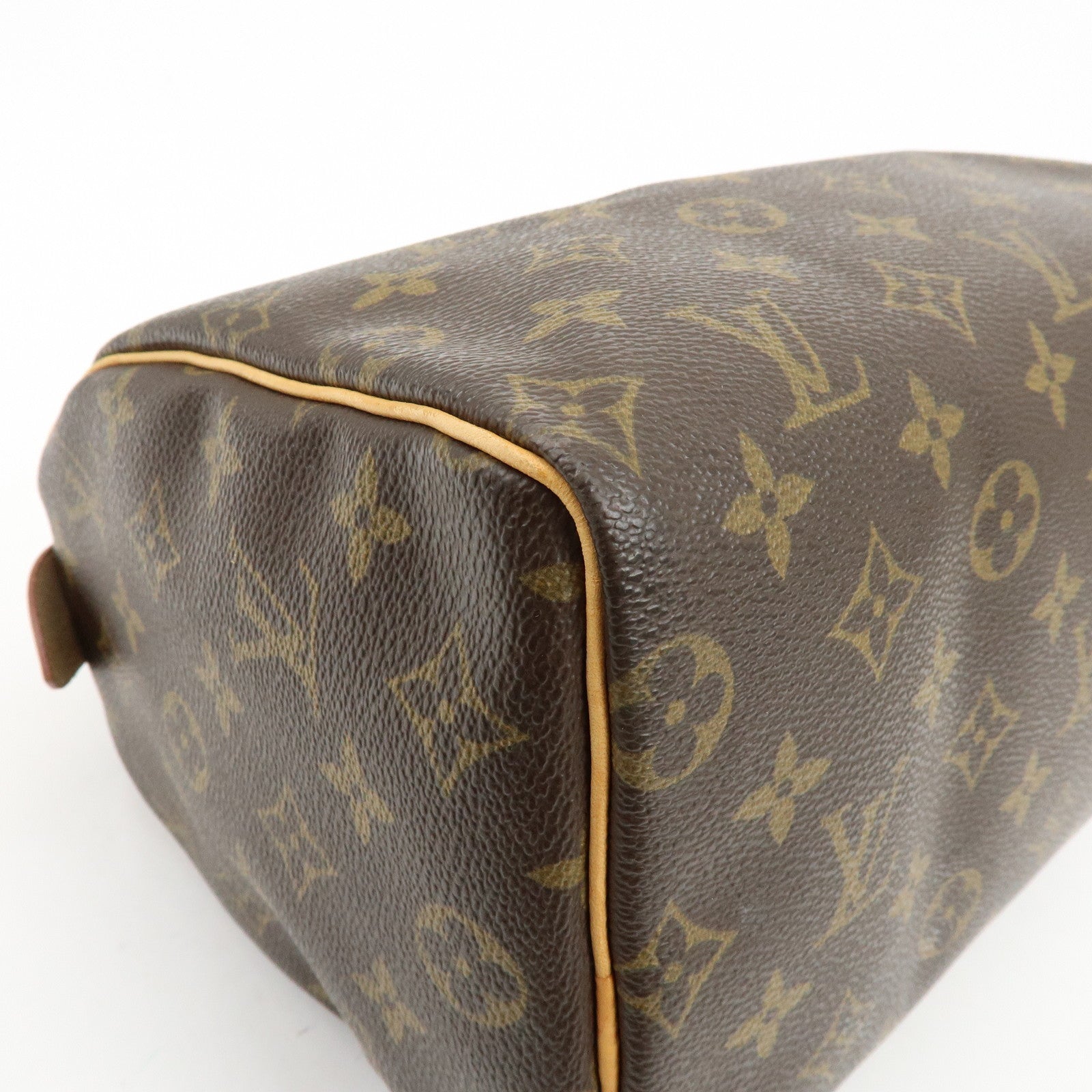 Louis Vuitton Monogram Speedy 25 Boston Bag Hand Bag Brown M41528