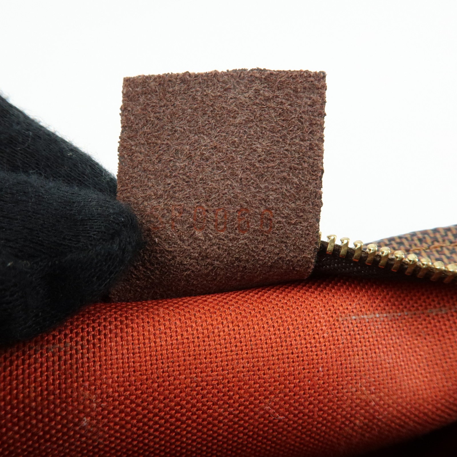 Louis Vuitton Damier Trousse Makeup Accessory Pouch Brown N51982