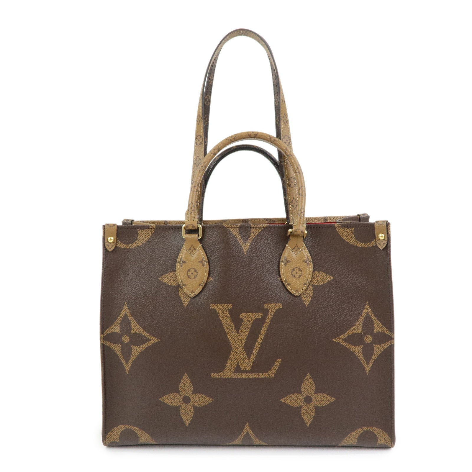 Louis Vuitton Monogram Giant Canvas On The Go MM Hand Bag M45039